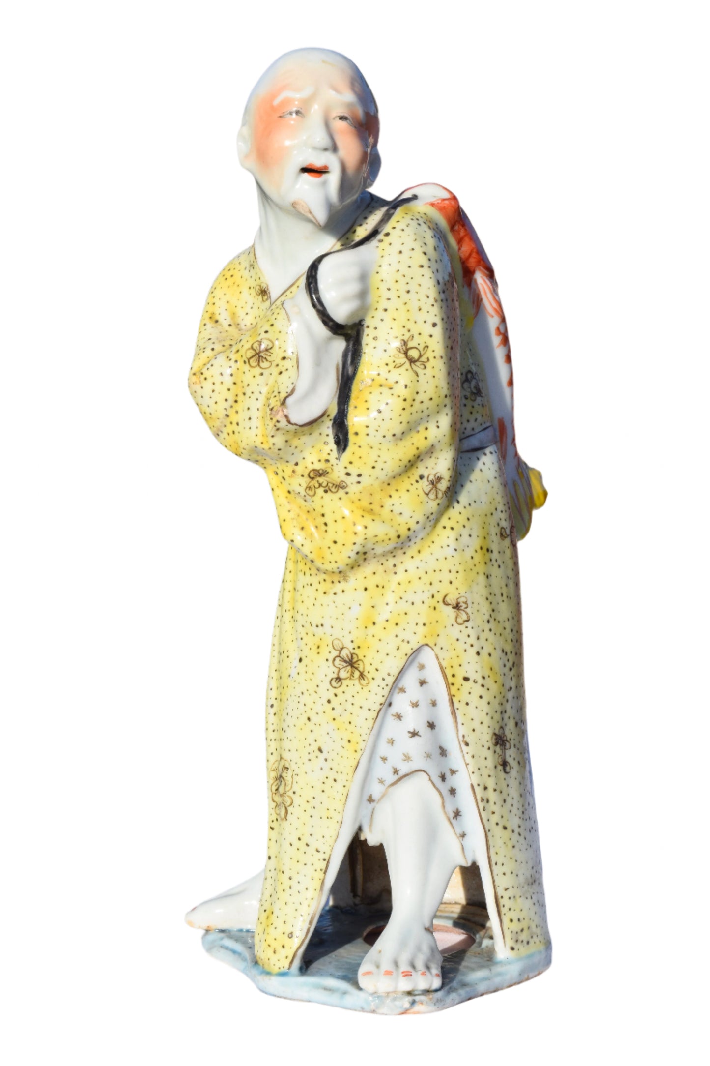 Pair of Chinese Scholar Porcelain Figurines