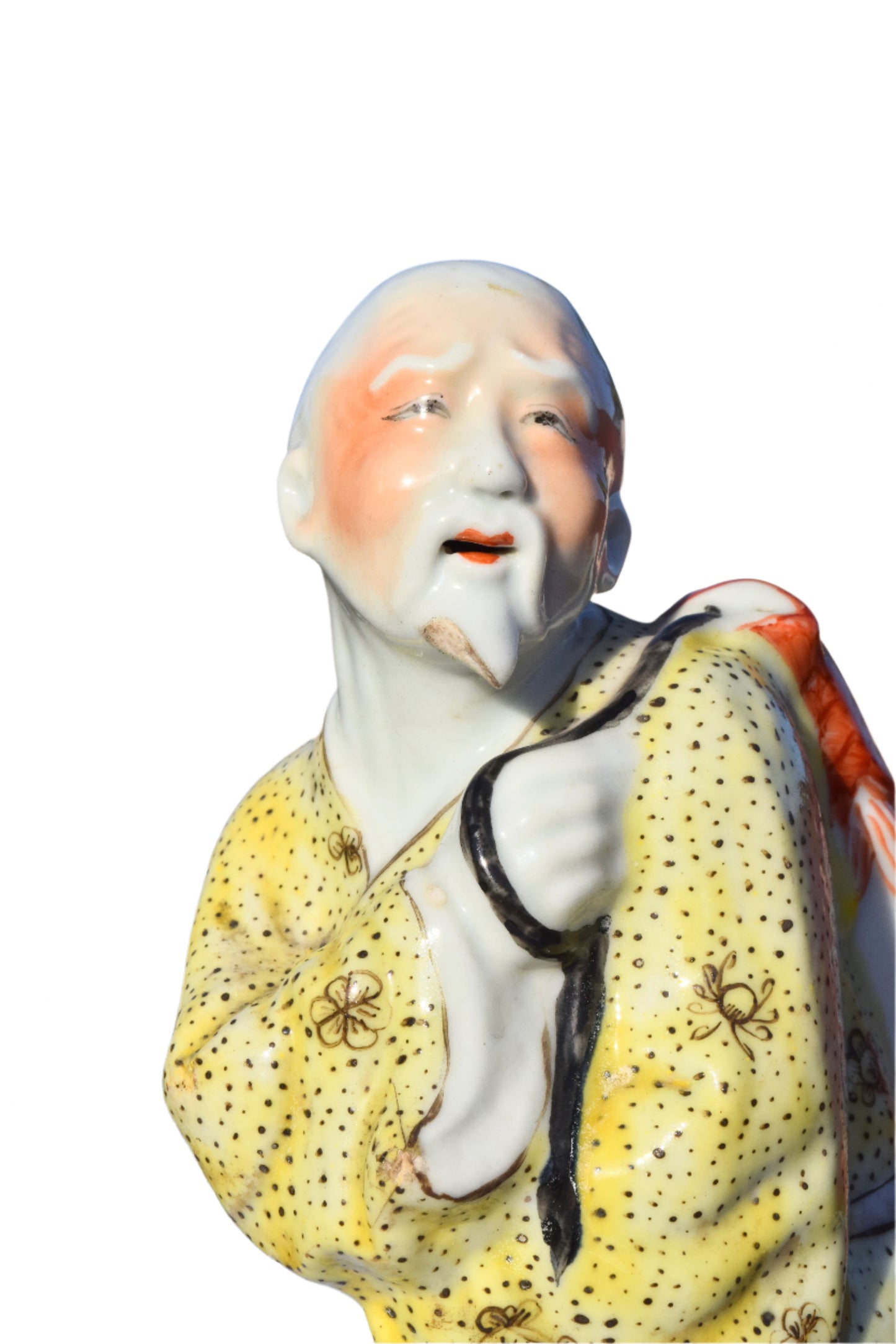 Pair of Chinese Scholar Porcelain Figurines