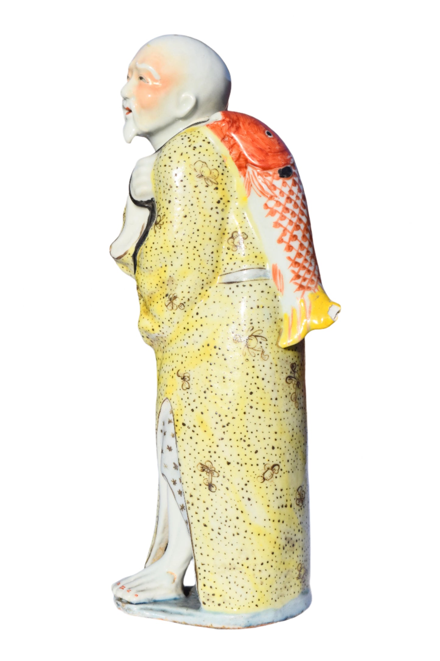 Pair of Chinese Scholar Porcelain Figurines