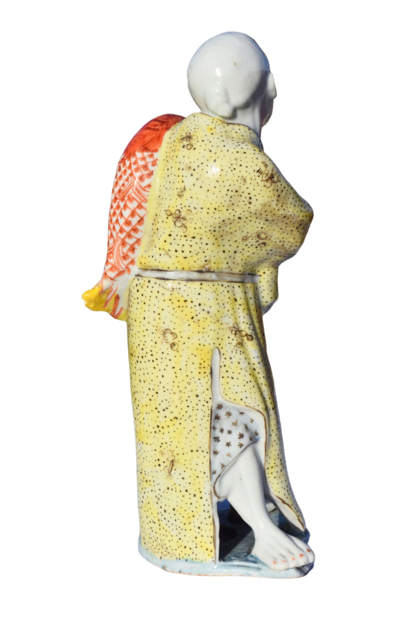 Pair of Chinese Scholar Porcelain Figurines
