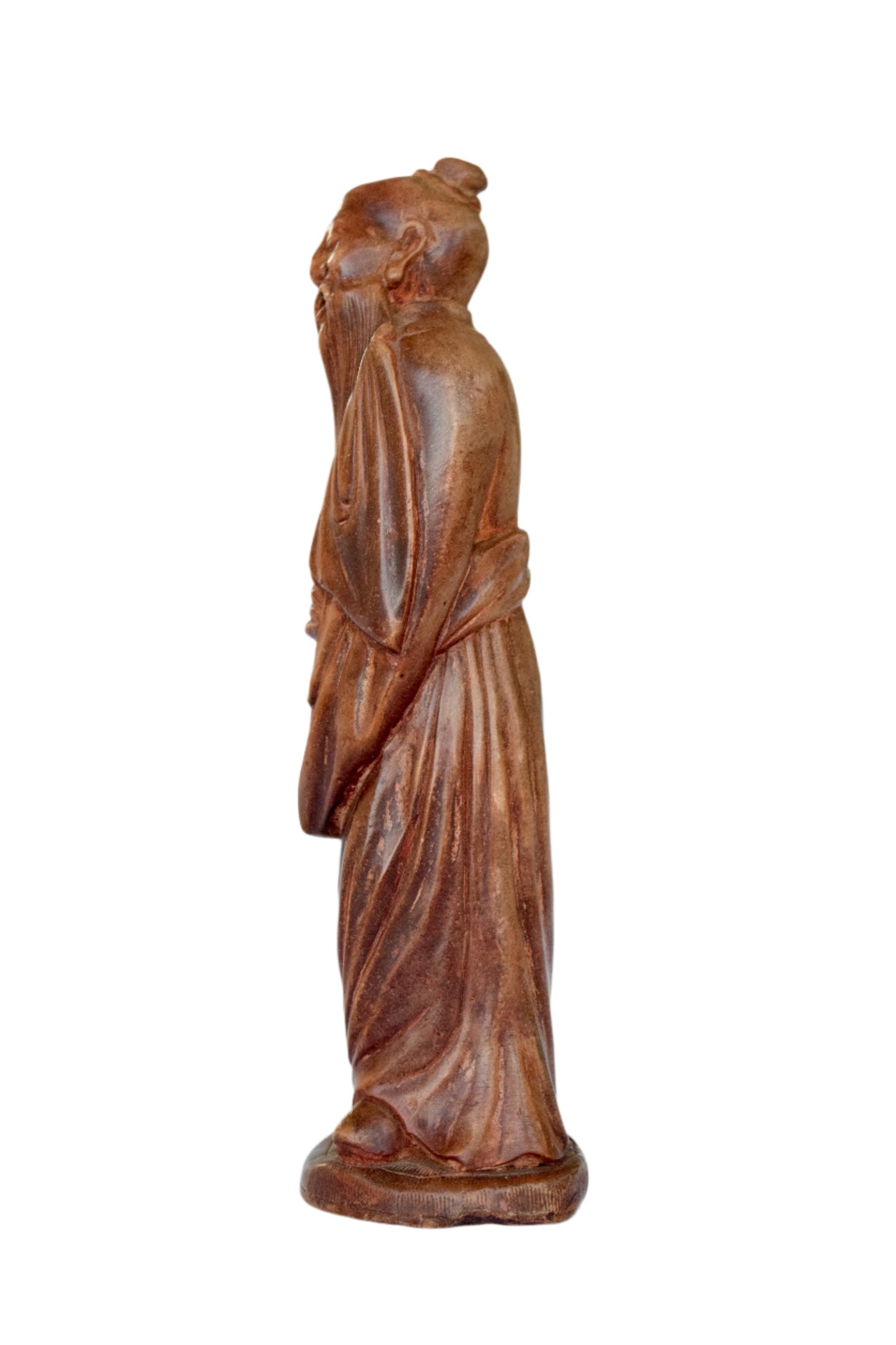 Chinese Sage Wooden Figure