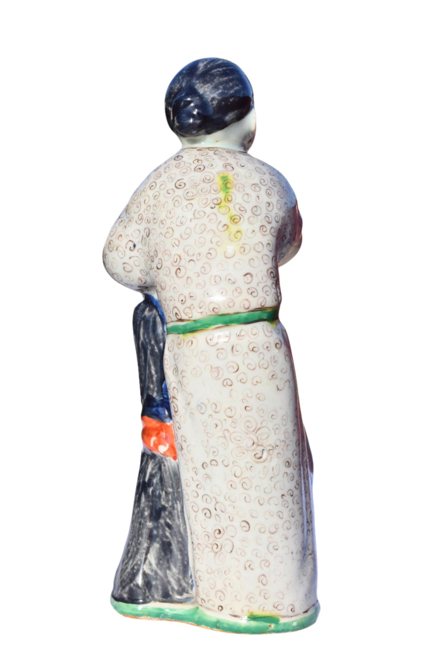 Pair of Chinese Scholar Porcelain Figurines