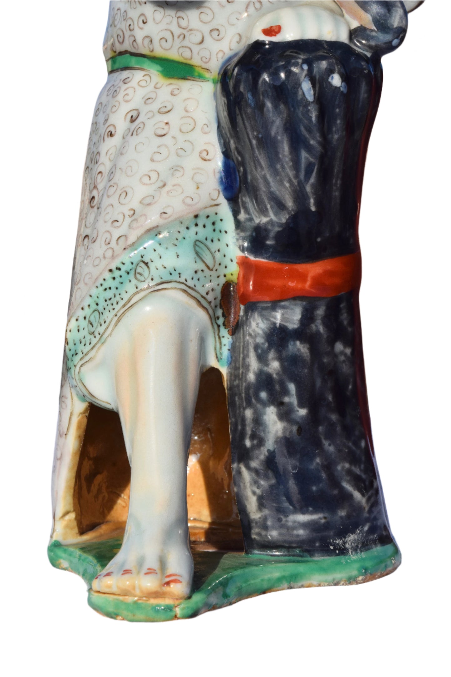 Pair of Chinese Scholar Porcelain Figurines