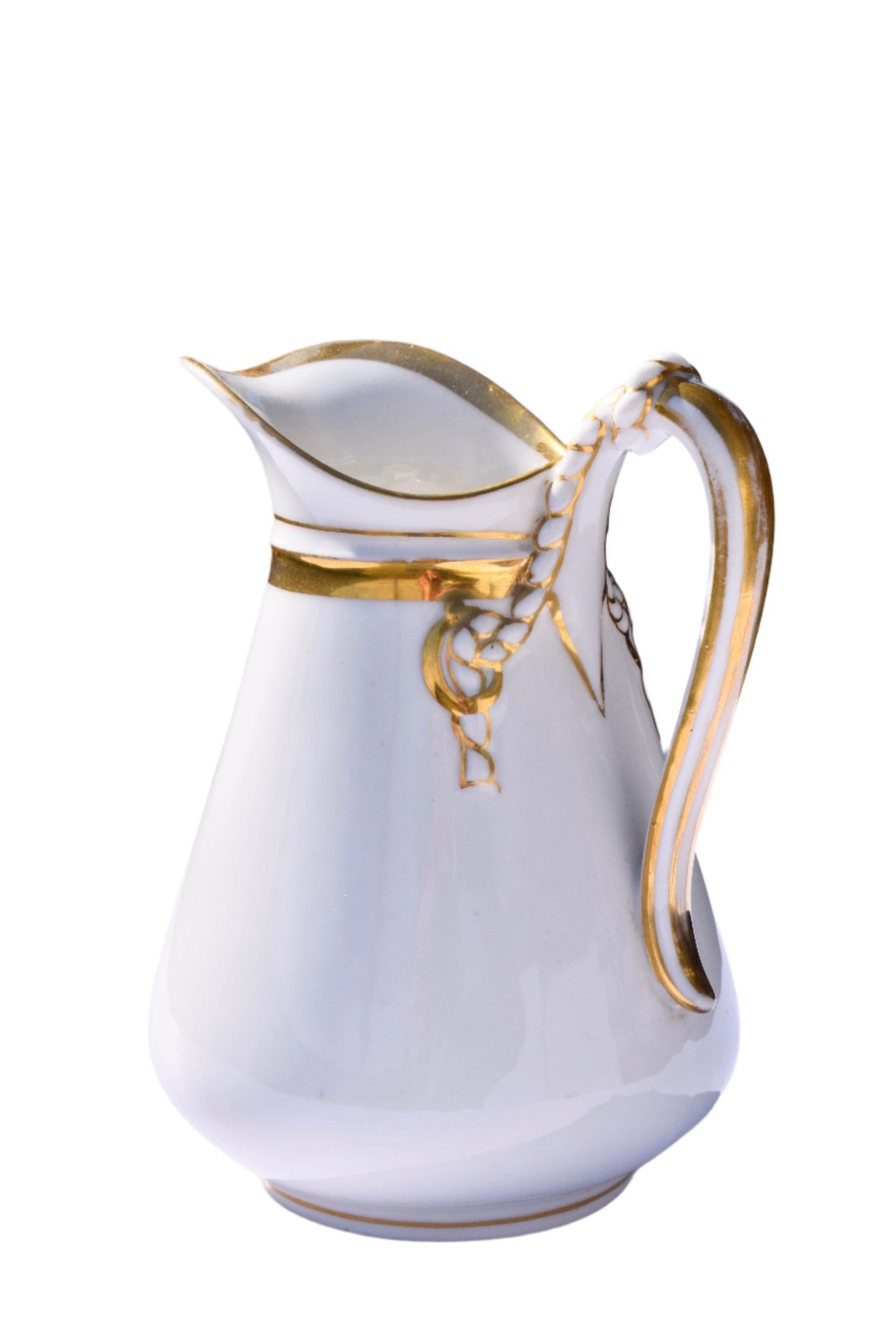 Charles Field Haviland Gilded Porcelain Creamer