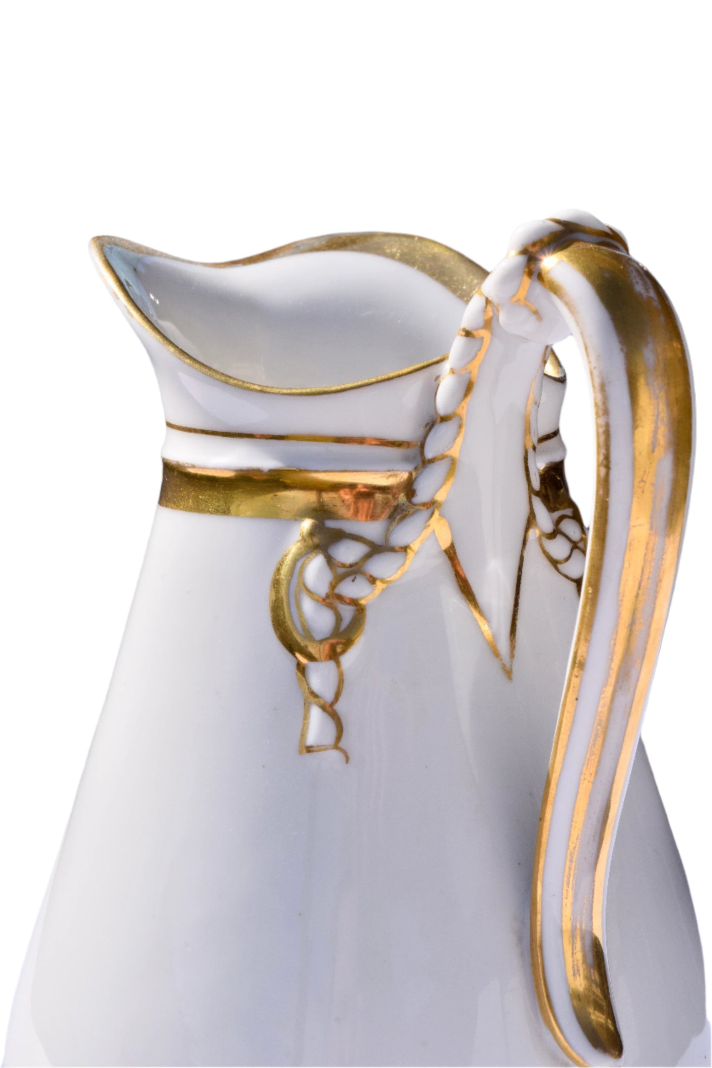Charles Field Haviland Gilded Porcelain Creamer
