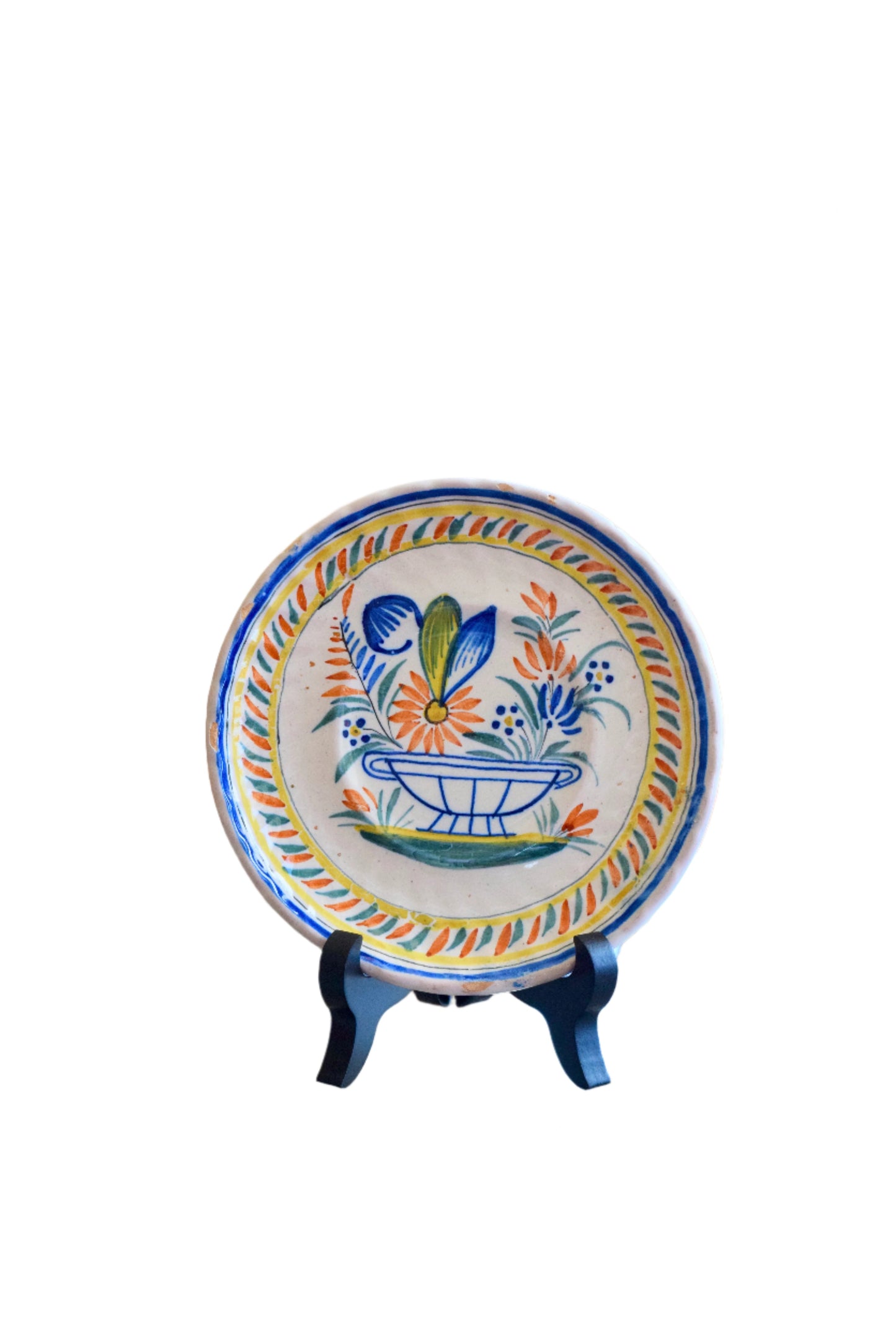 Henriot Quimper Ceramic Plate