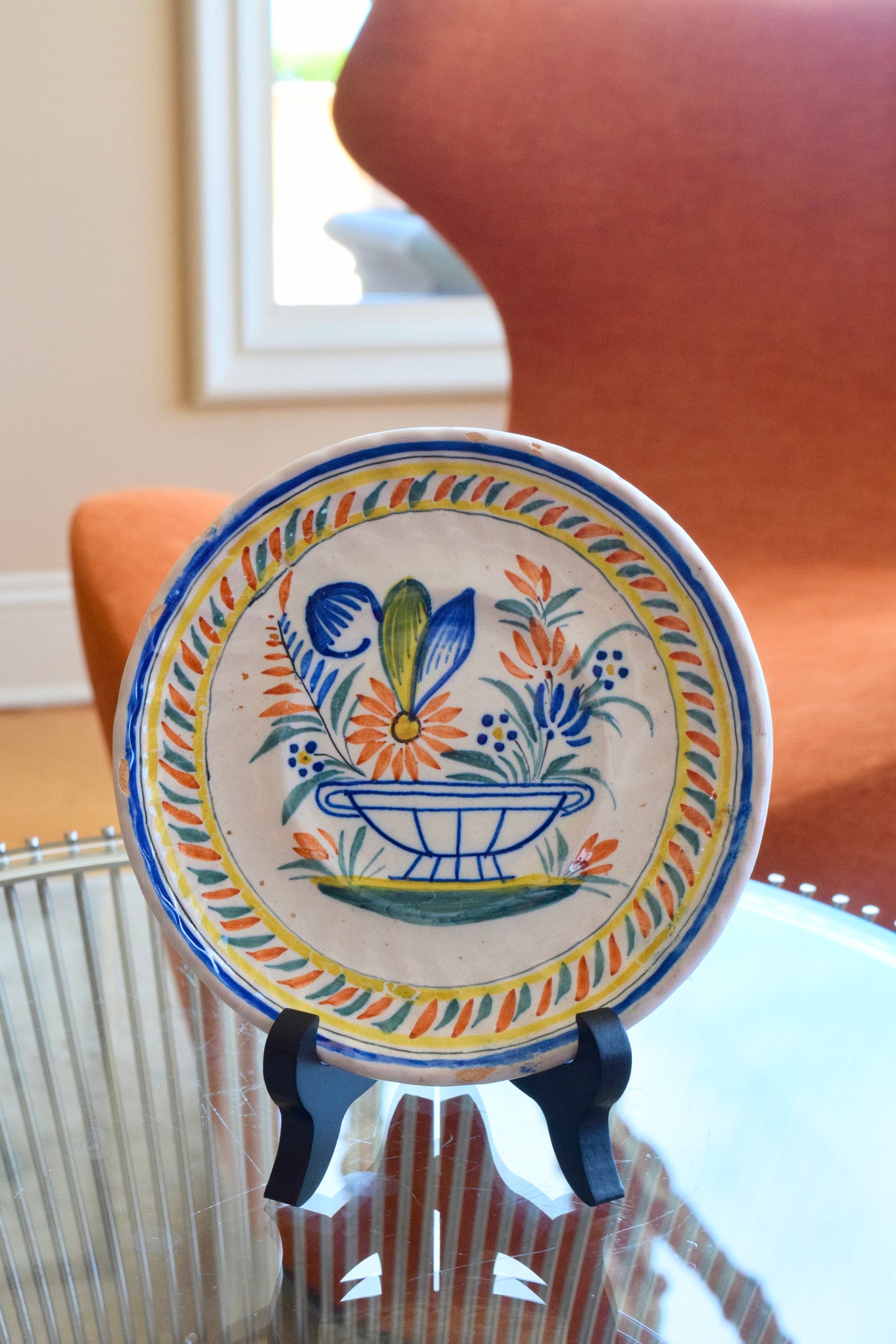 Henriot Quimper Ceramic Plate