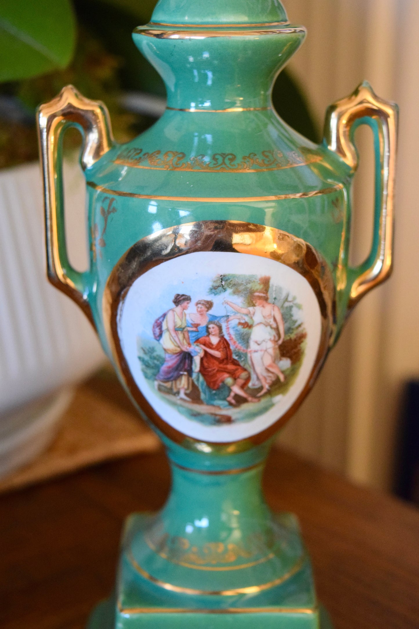 Empire Ware English Urn Vases