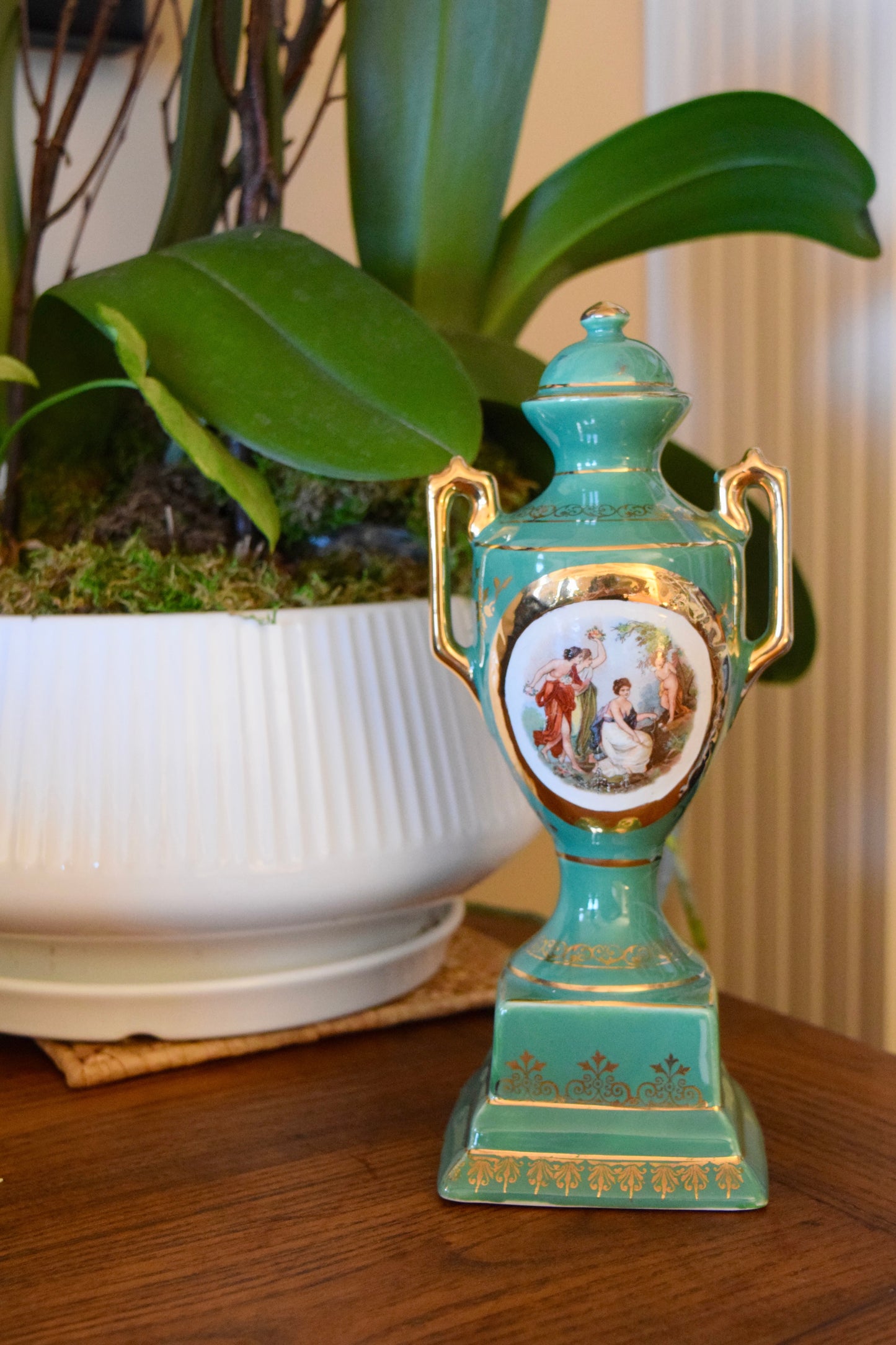 Empire Ware English Urn Vases