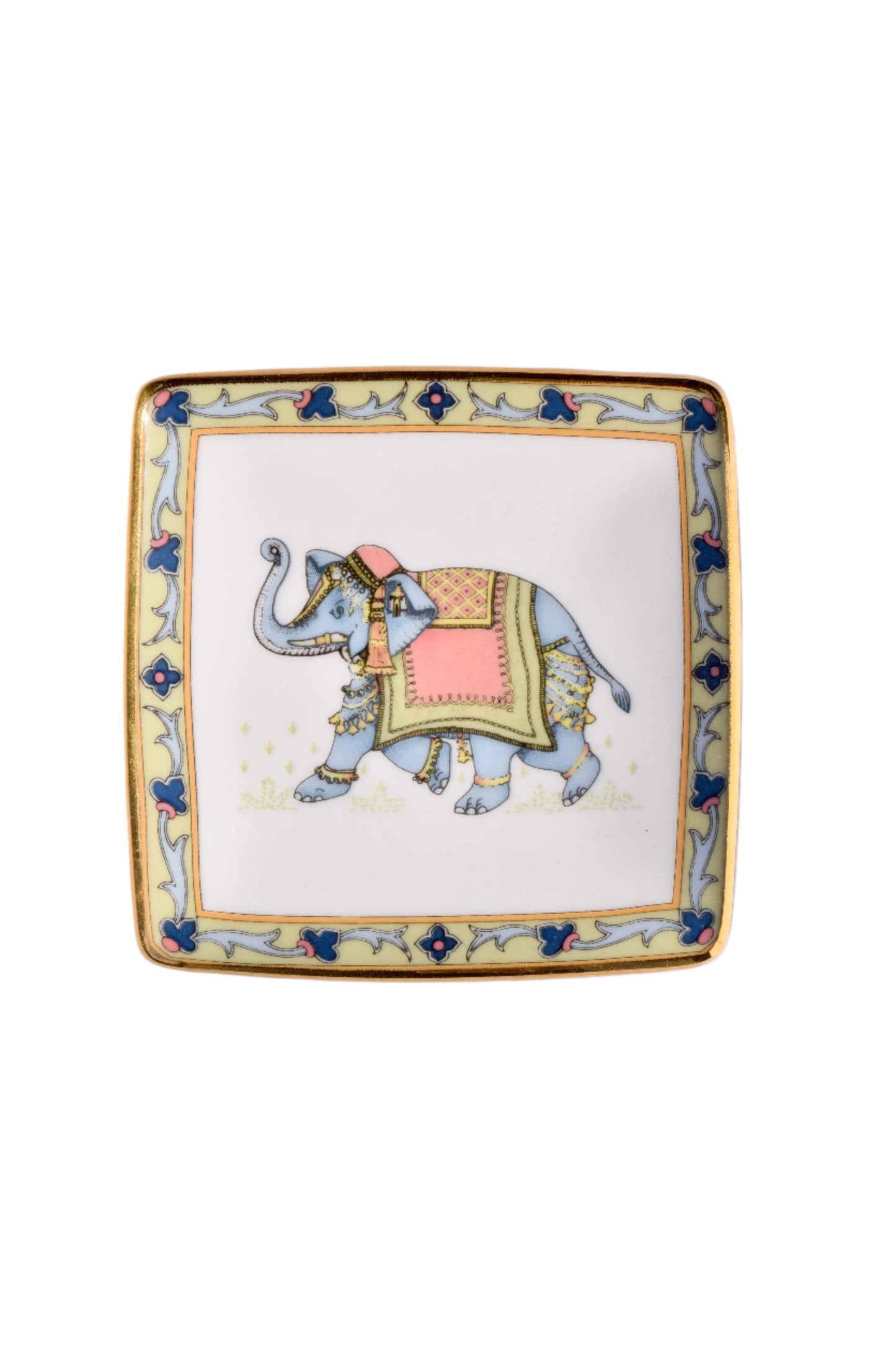 Wedgwood Blue Elephant Porcelain Trinket Box