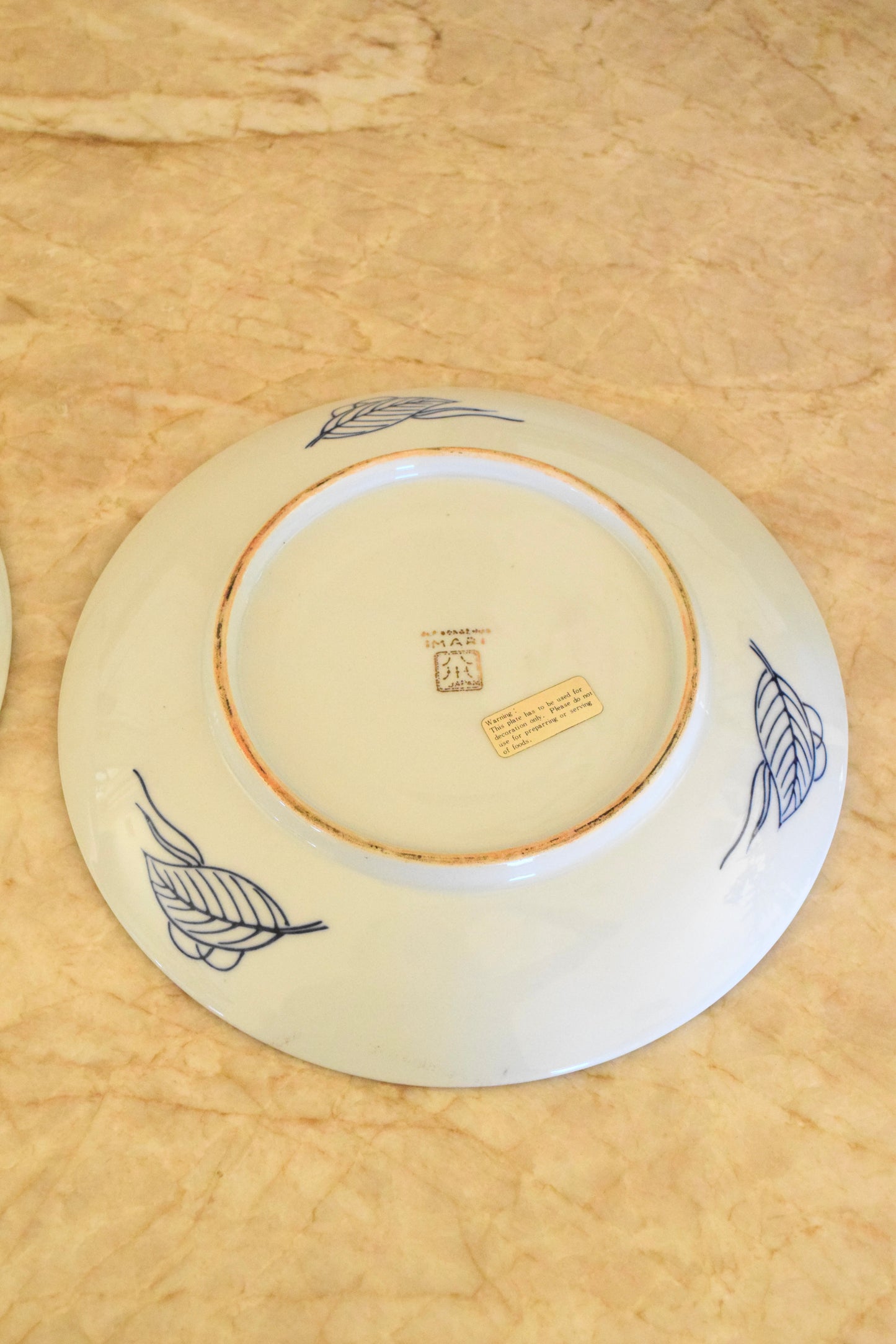 Japanese Imari Decorative Plates (Set of 2)