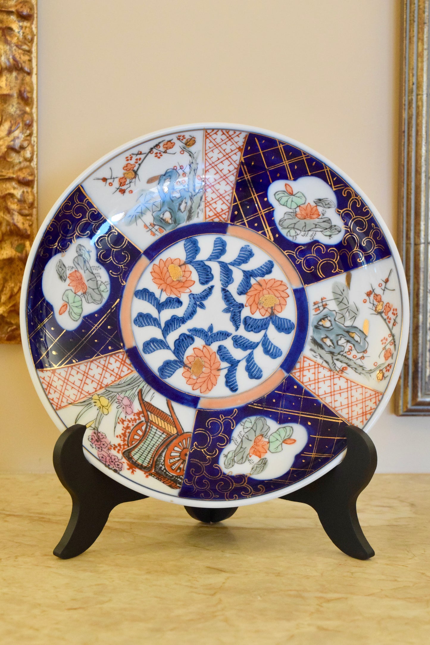 Japanese Imari Porcelain Plate
