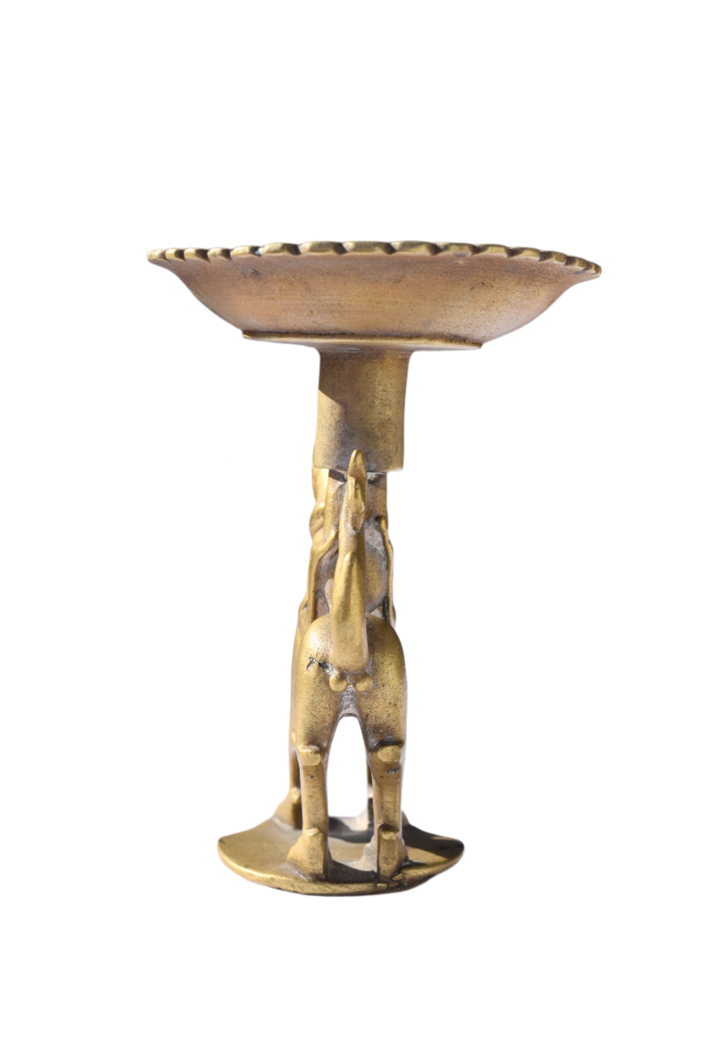 Bronze Qilin Ceremonial Candlestick