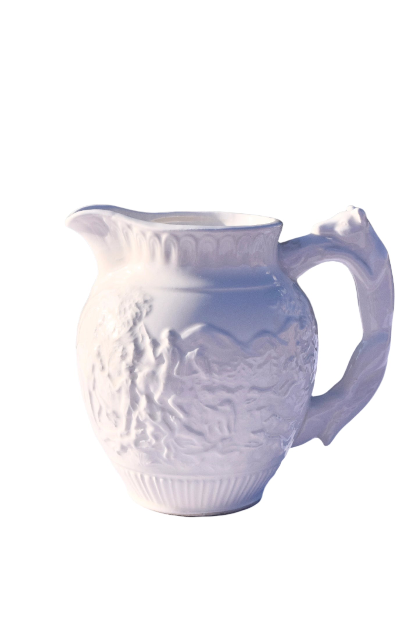 Wedgwood Creamware Relief Decorated Creamer