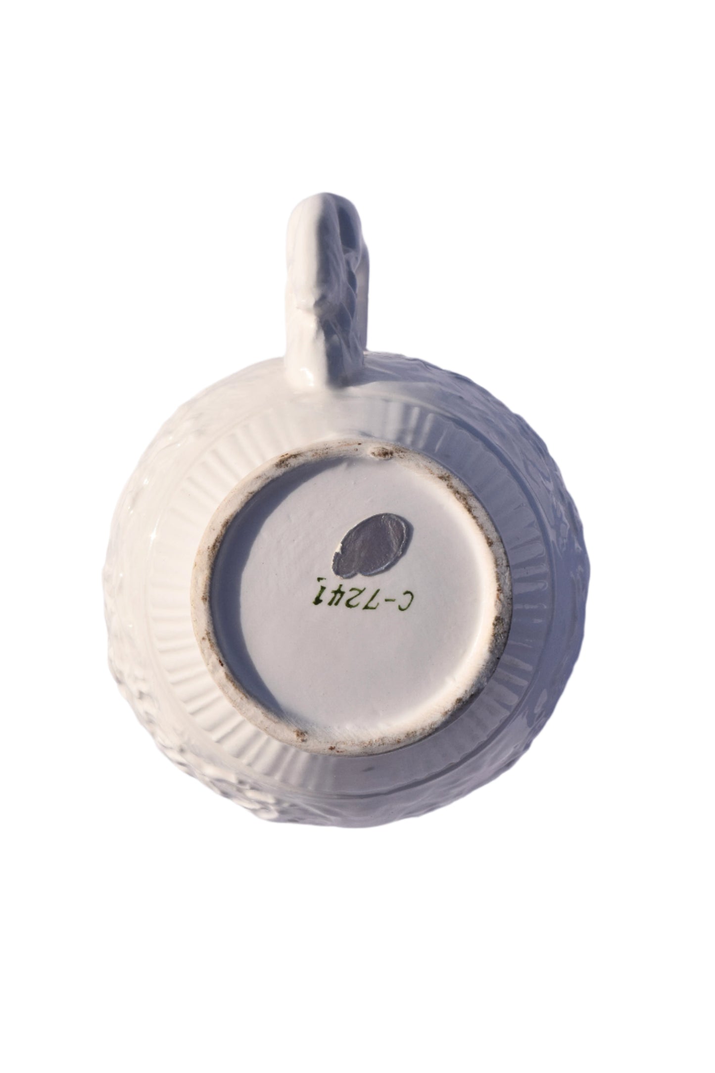 Wedgwood Creamware Relief Decorated Creamer
