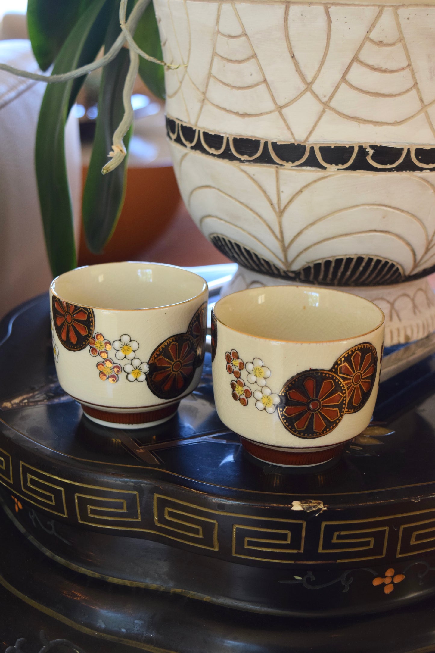 Japanese Pocelain Teacups (Pair)