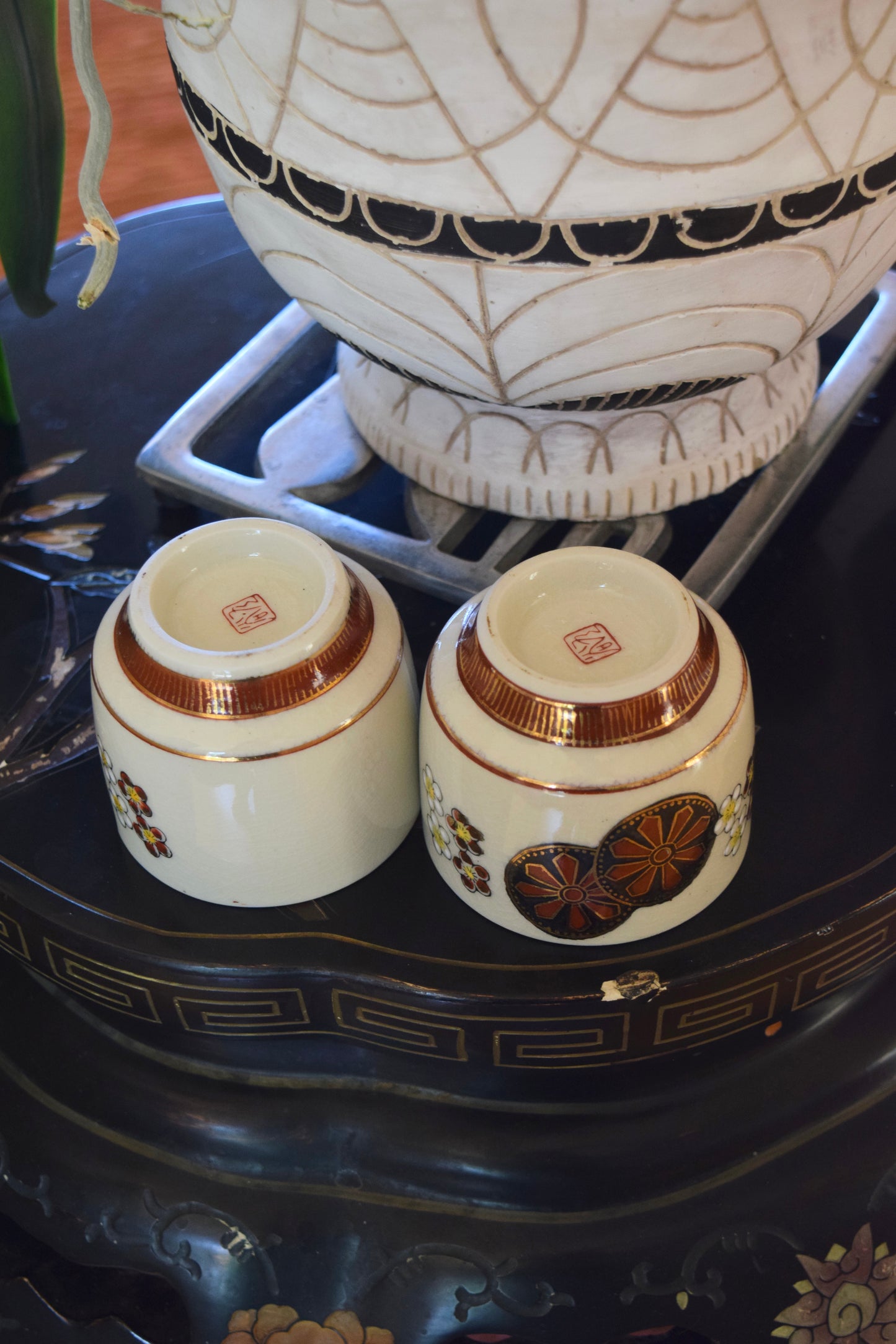 Japanese Pocelain Teacups (Pair)