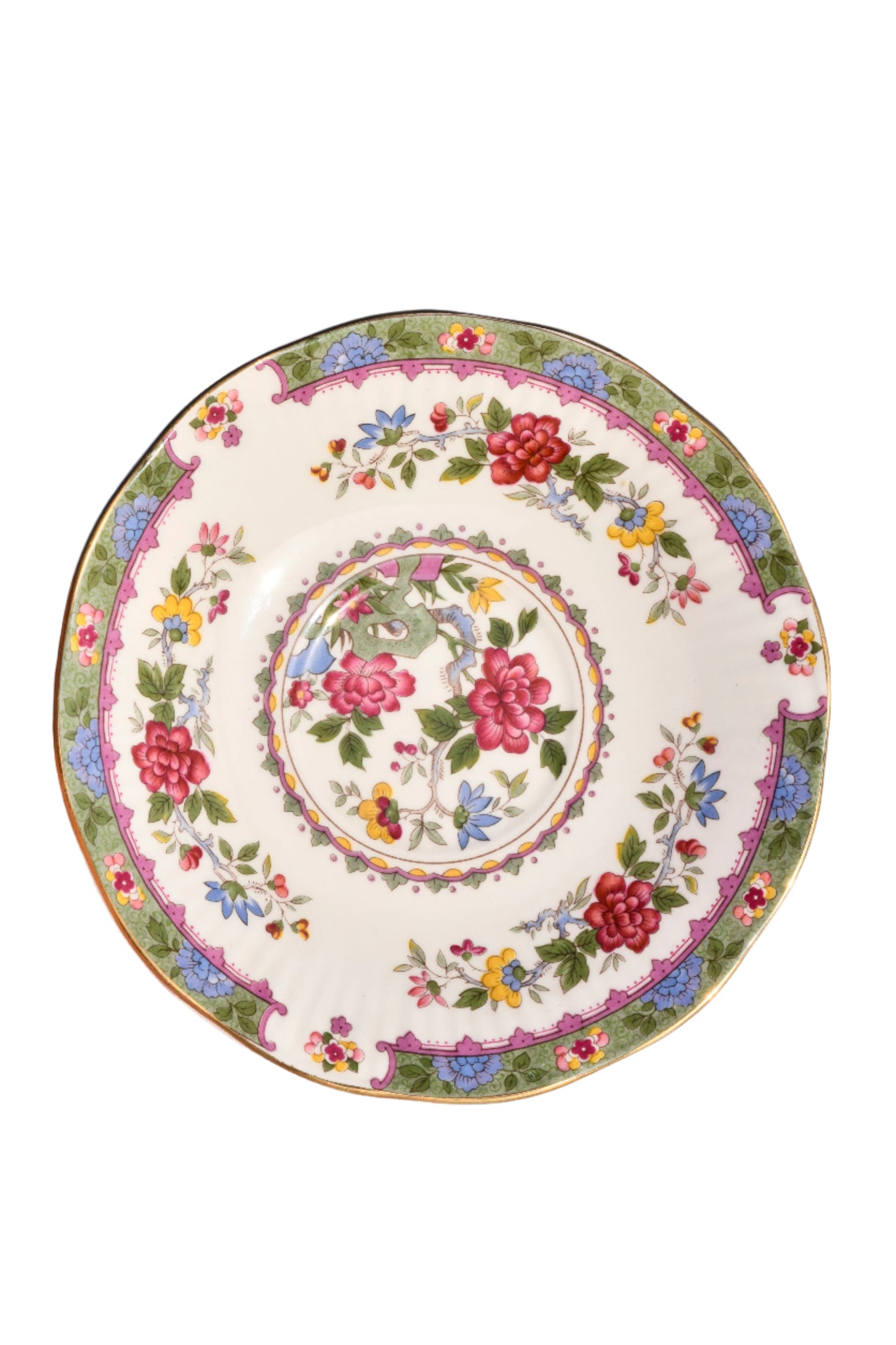 Queen's Rosina "Flower of Amaran" Teacup & Saucer Set