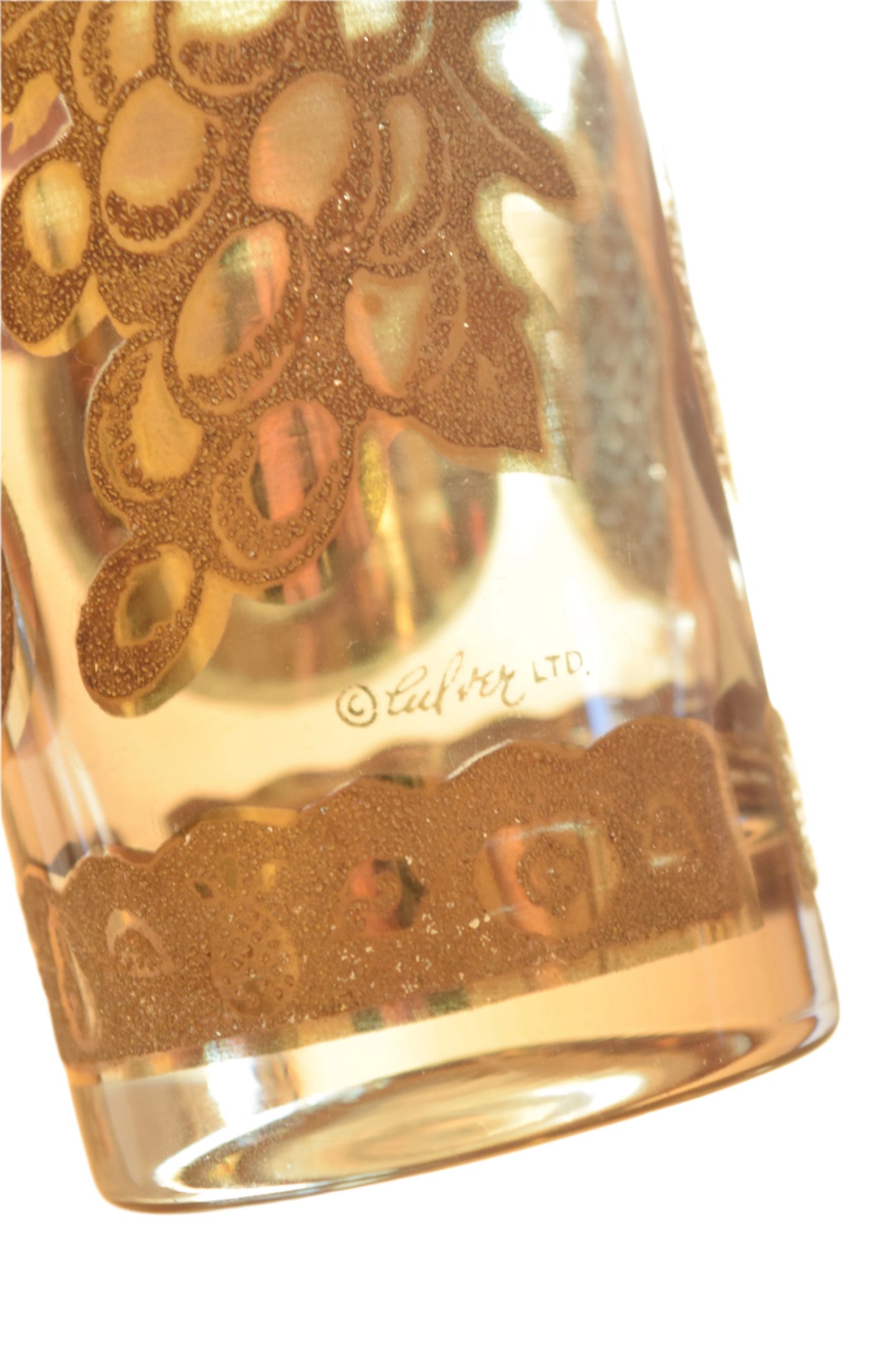 Culver "Florentine" Highball Glass with 22k Gold