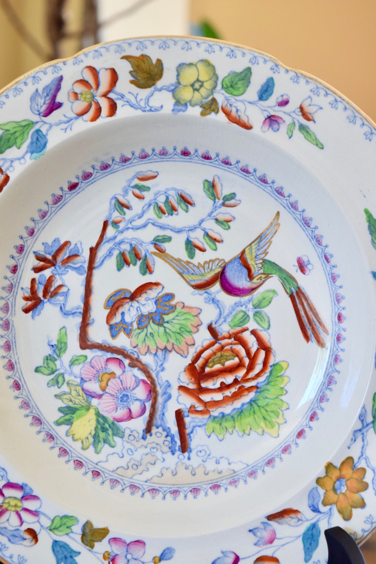 Mason's Ironstone Chinoiserie Dinner Plate
