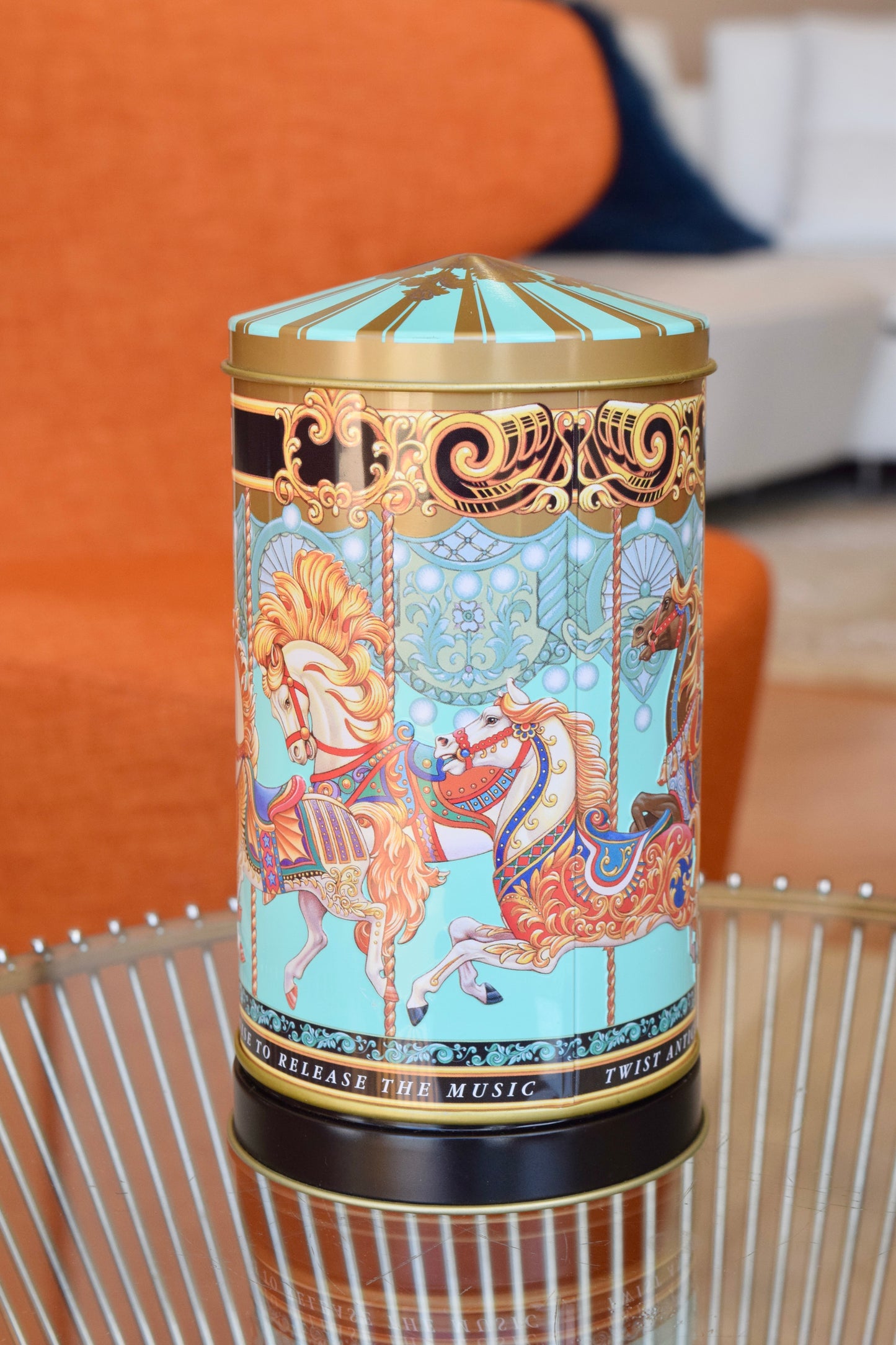 Fortnum & Mason's Merry-Go-Round Musical Tin