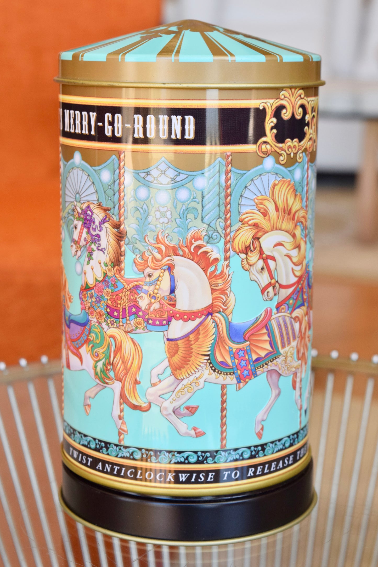 Fortnum & Mason's Merry-Go-Round Musical Tin