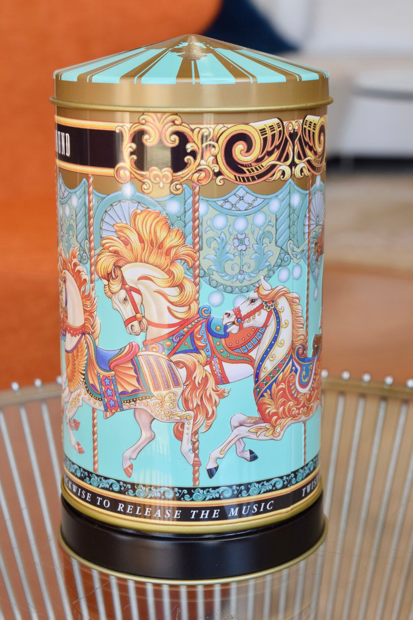 Fortnum & Mason's Merry-Go-Round Musical Tin