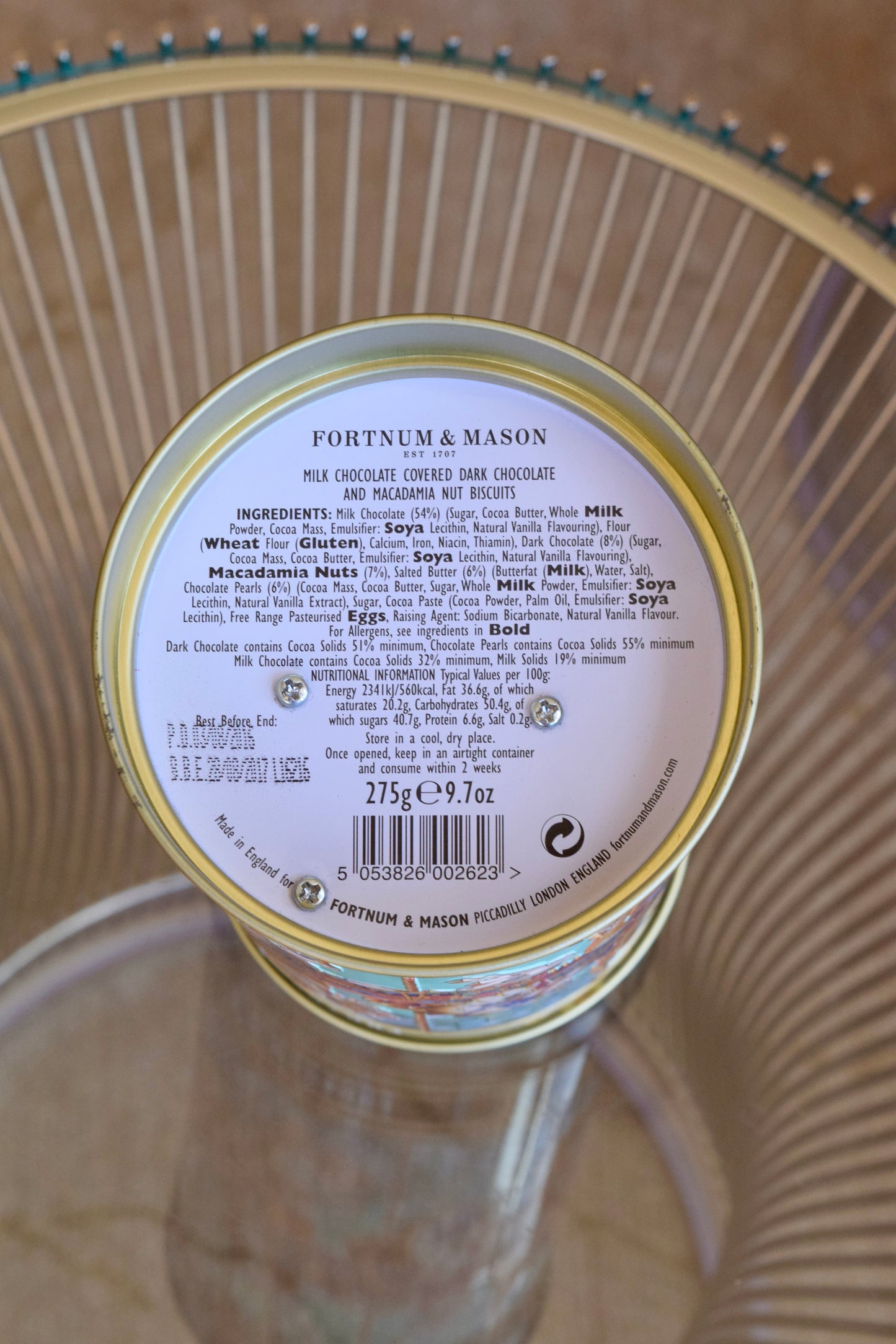 Fortnum & Mason's Merry-Go-Round Musical Tin