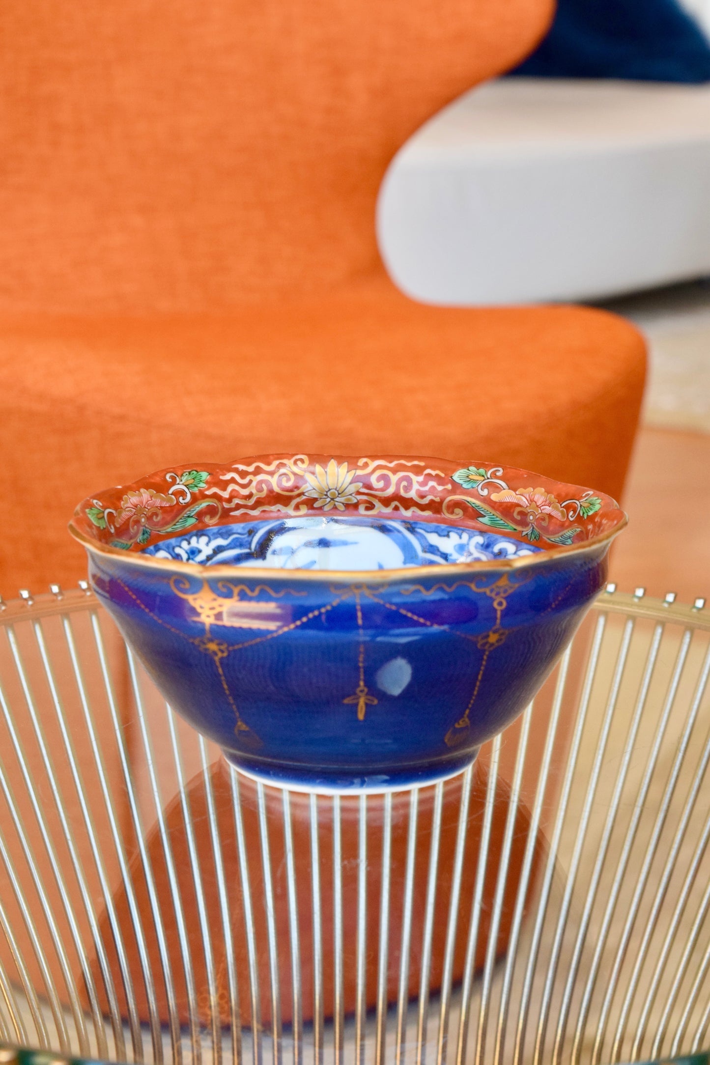 Japanese Edo Period Imari Porcelain Bowl