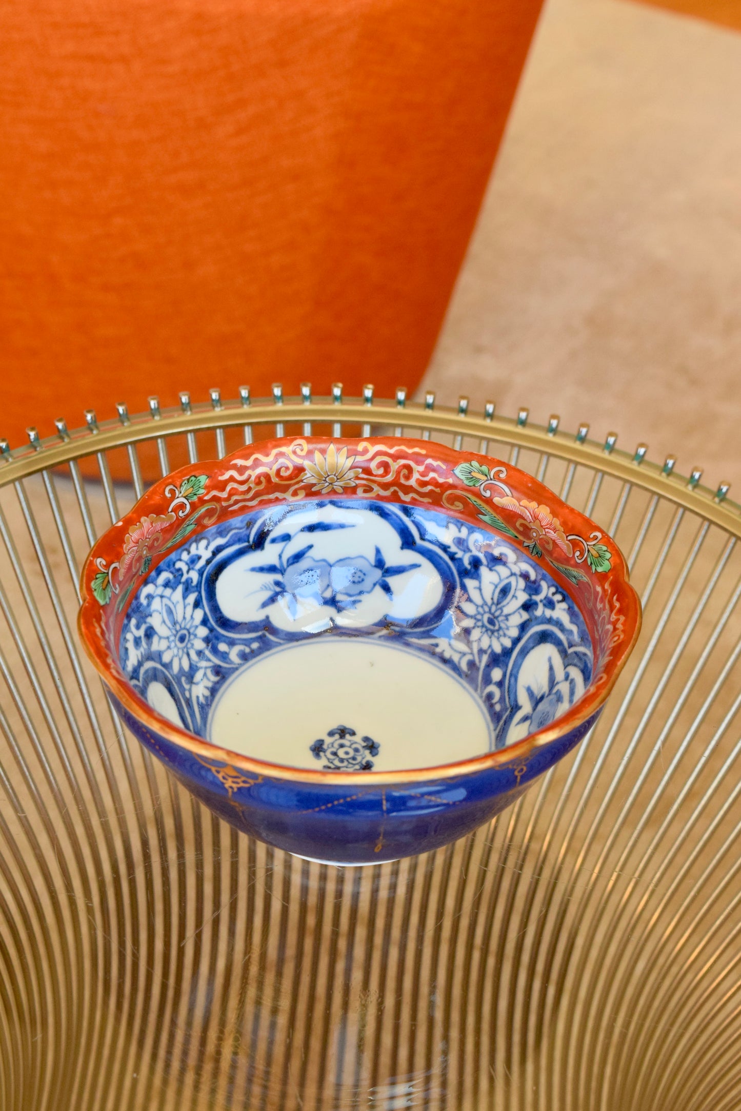 Japanese Edo Period Imari Porcelain Bowl