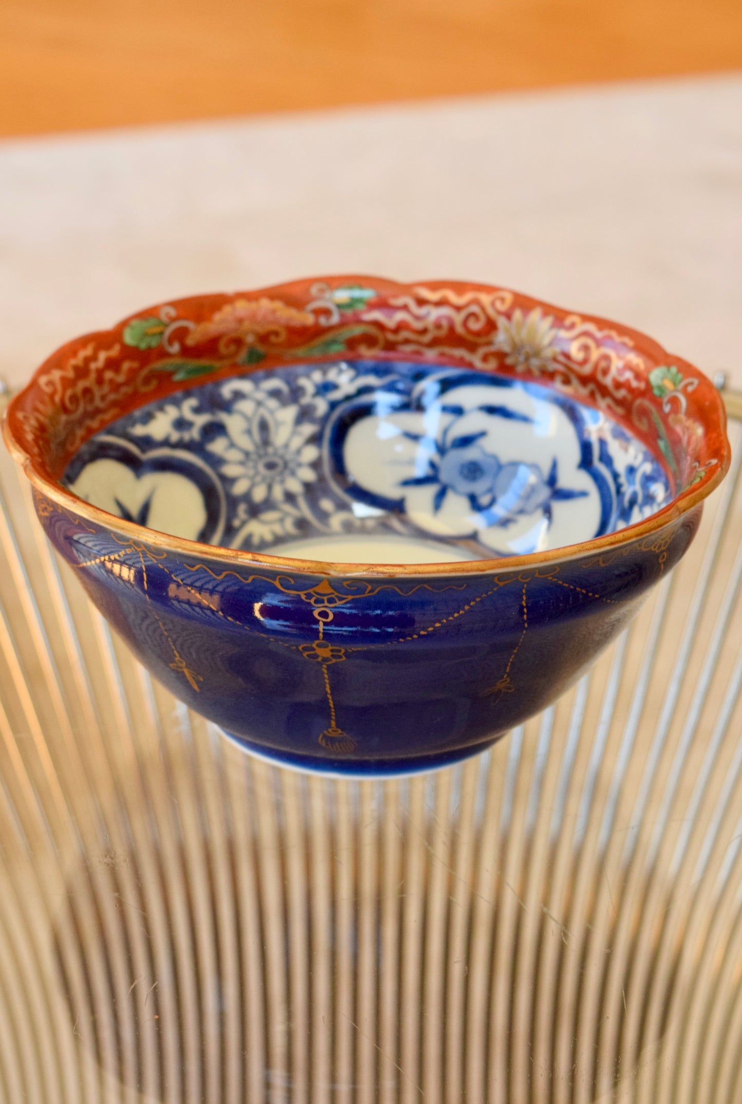 Japanese Edo Period Imari Porcelain Bowl