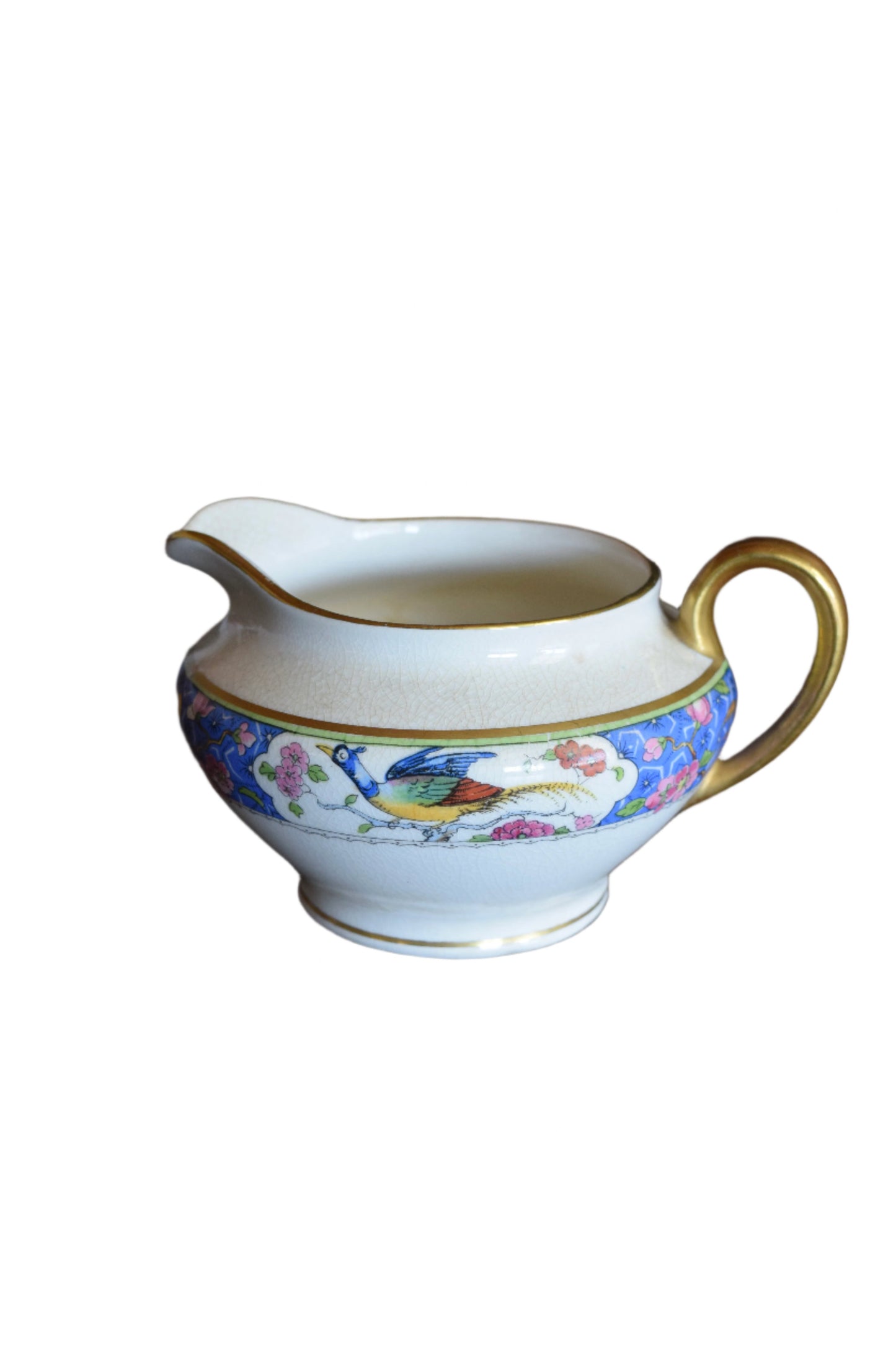 The Potters Co-Operative Creamer - "Bird of Paradise"