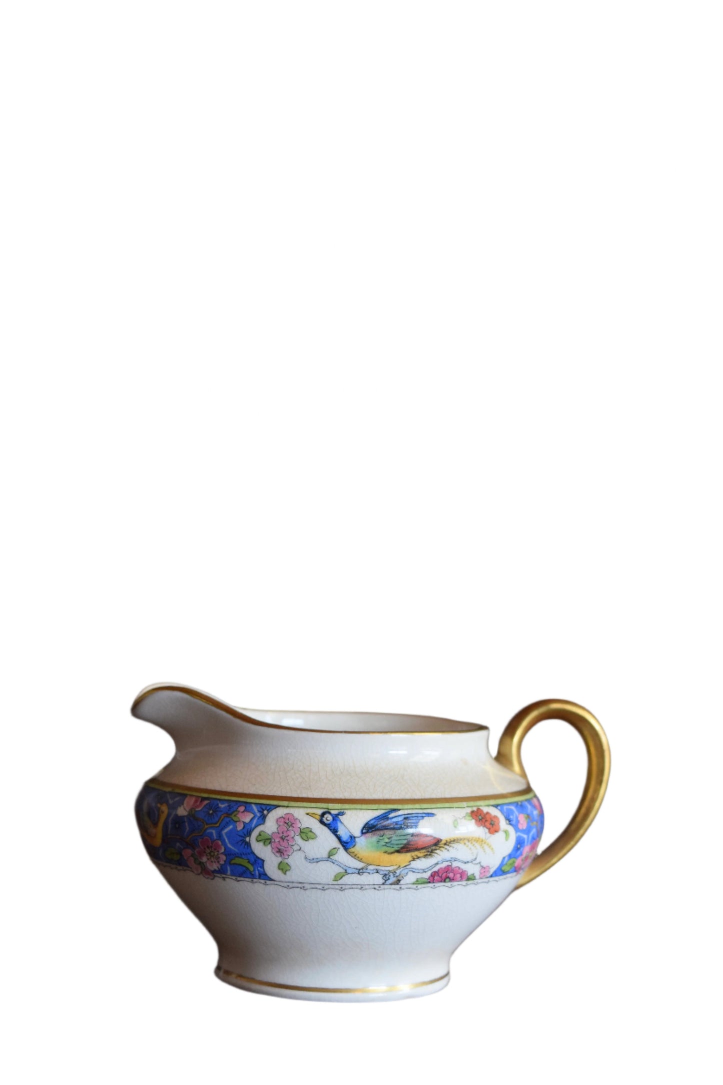 The Potters Co-Operative Creamer - "Bird of Paradise"