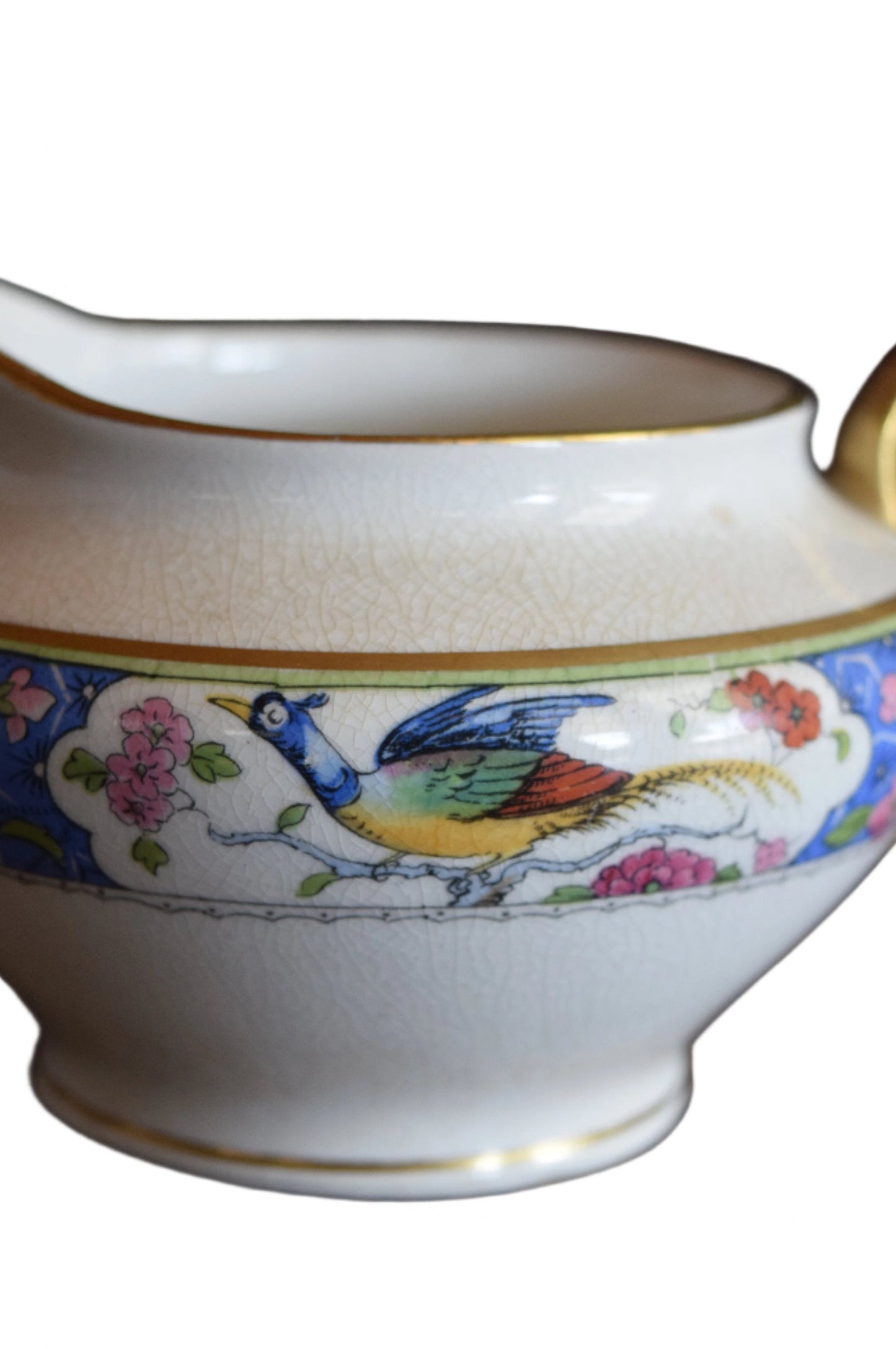 The Potters Co-Operative Creamer - "Bird of Paradise"