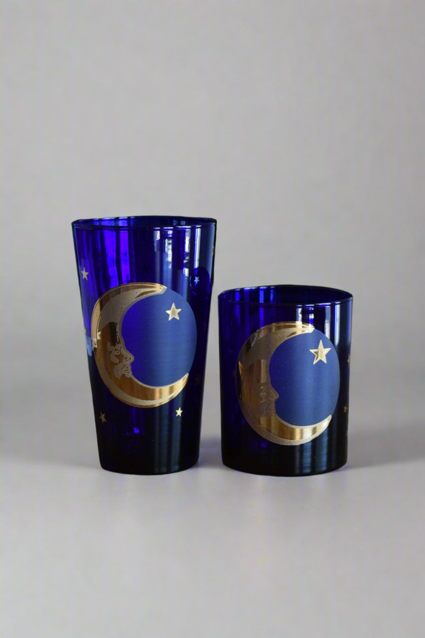 Culver Celestial Moon Glasses 22k