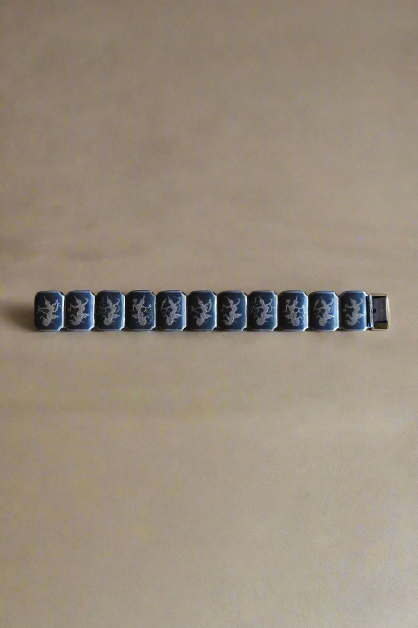Siam Sterling Niello Bracelet