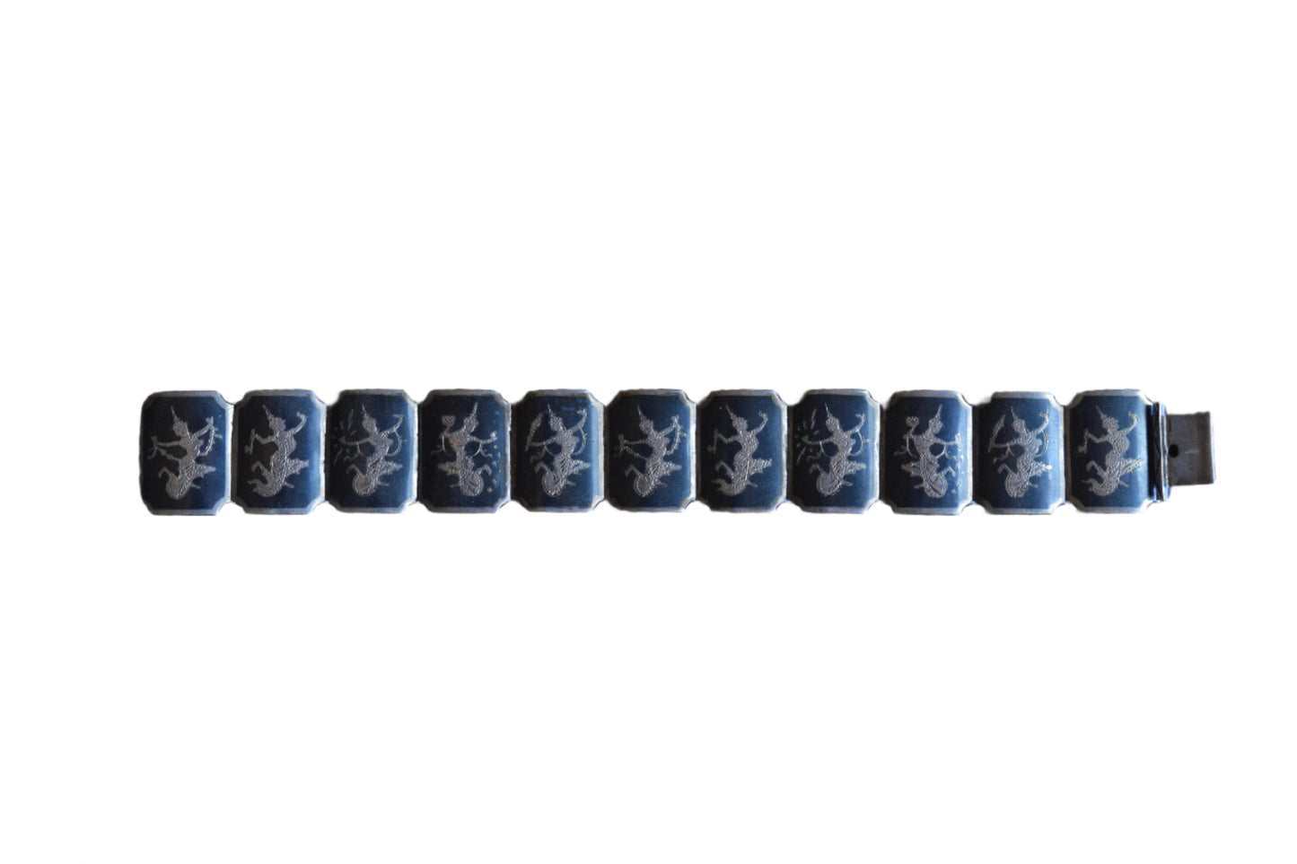Siam Sterling Niello Bracelet
