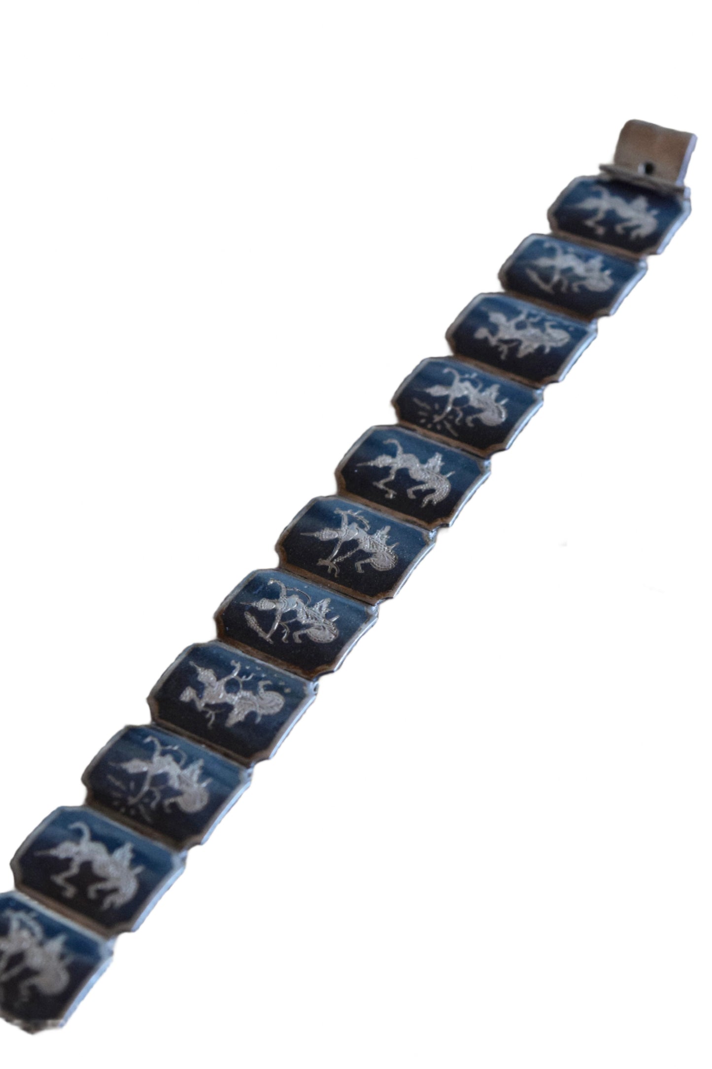 Siam Sterling Niello Bracelet