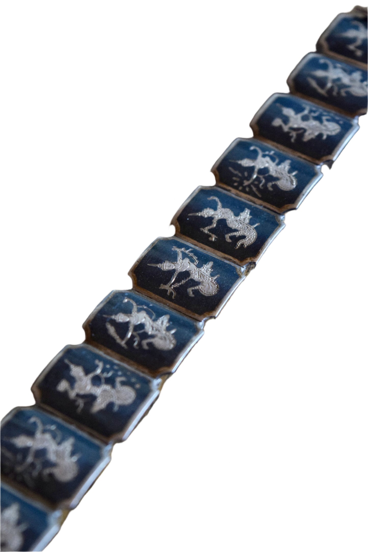 Siam Sterling Niello Bracelet