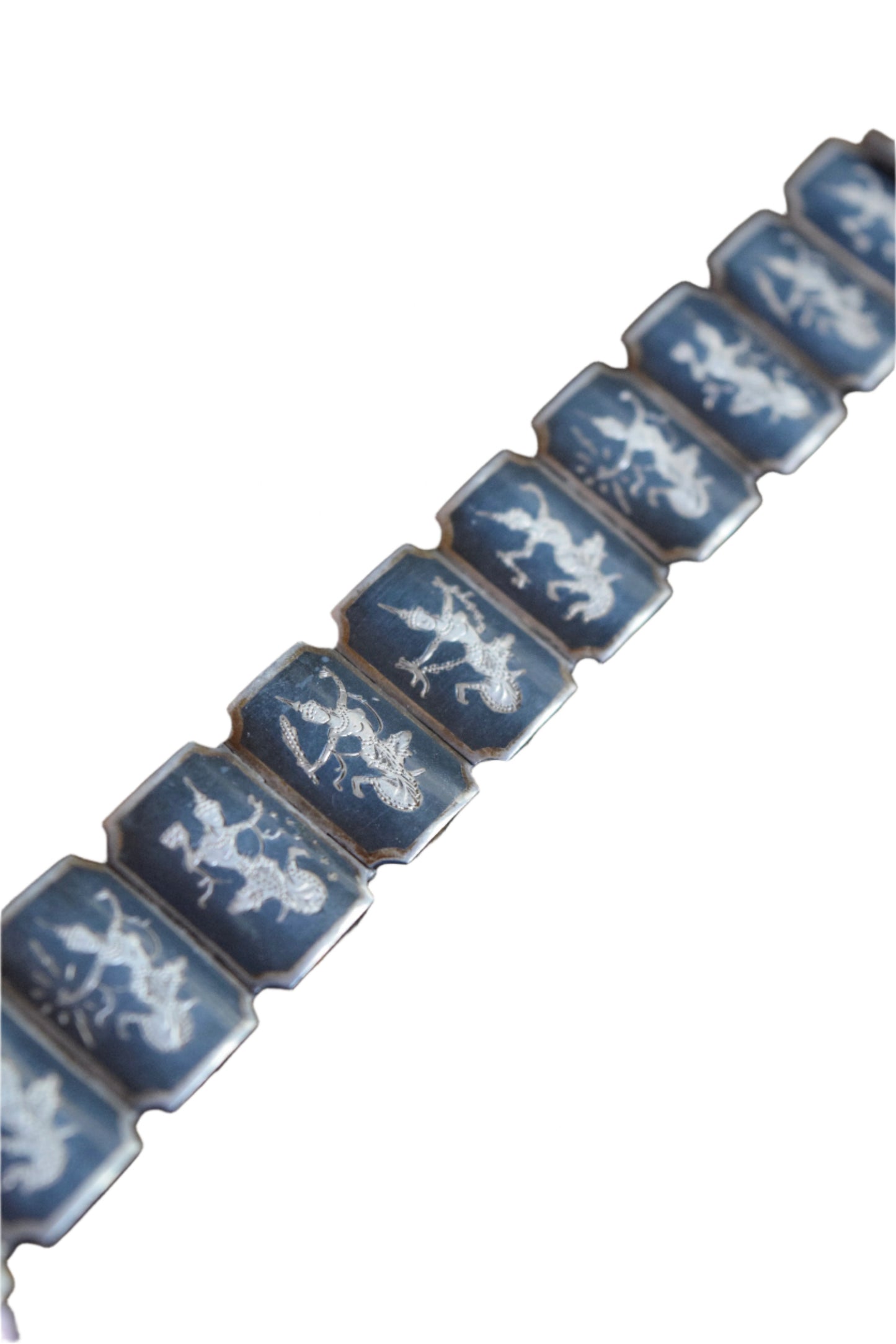 Siam Sterling Niello Bracelet