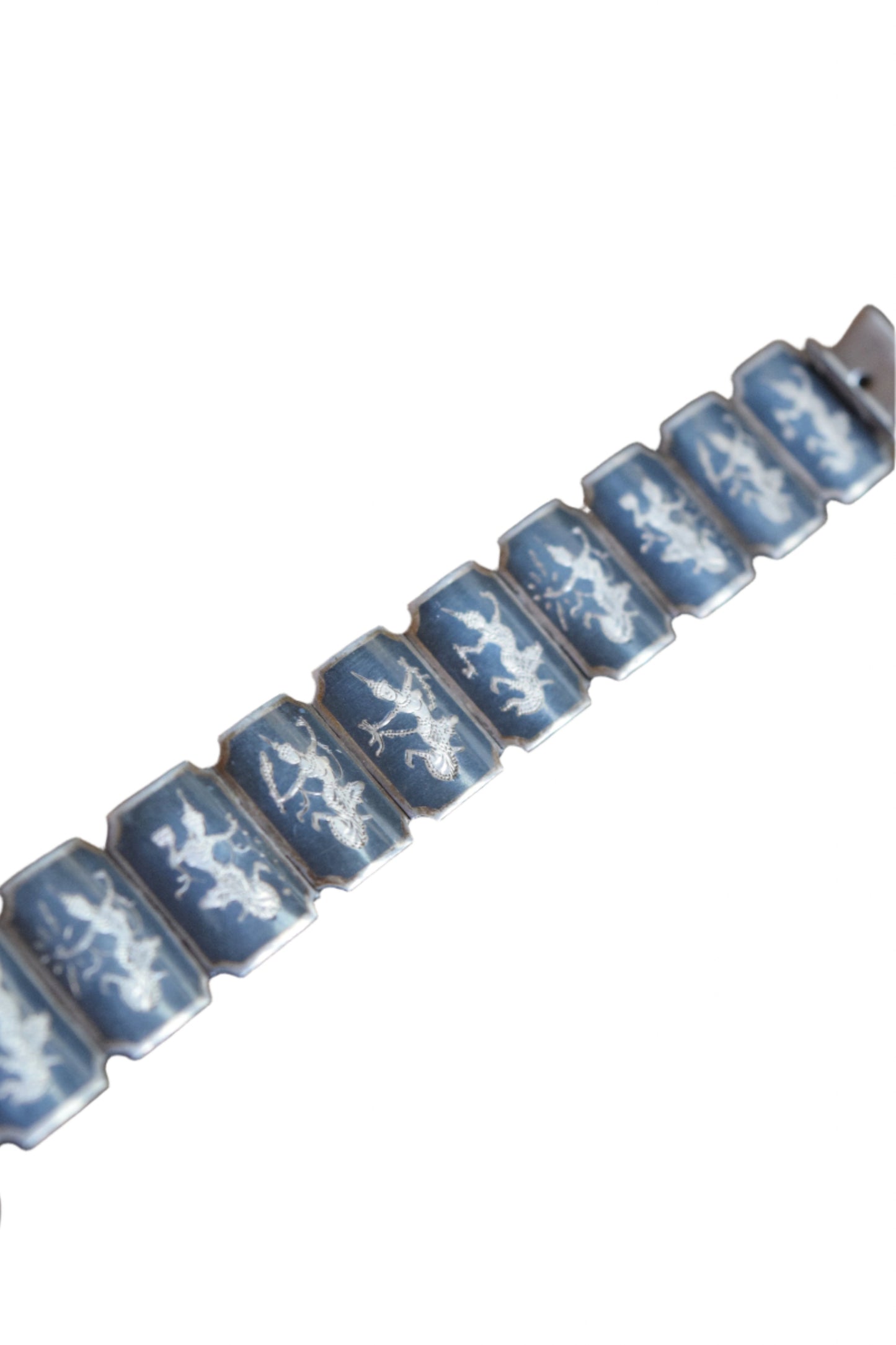 Siam Sterling Niello Bracelet