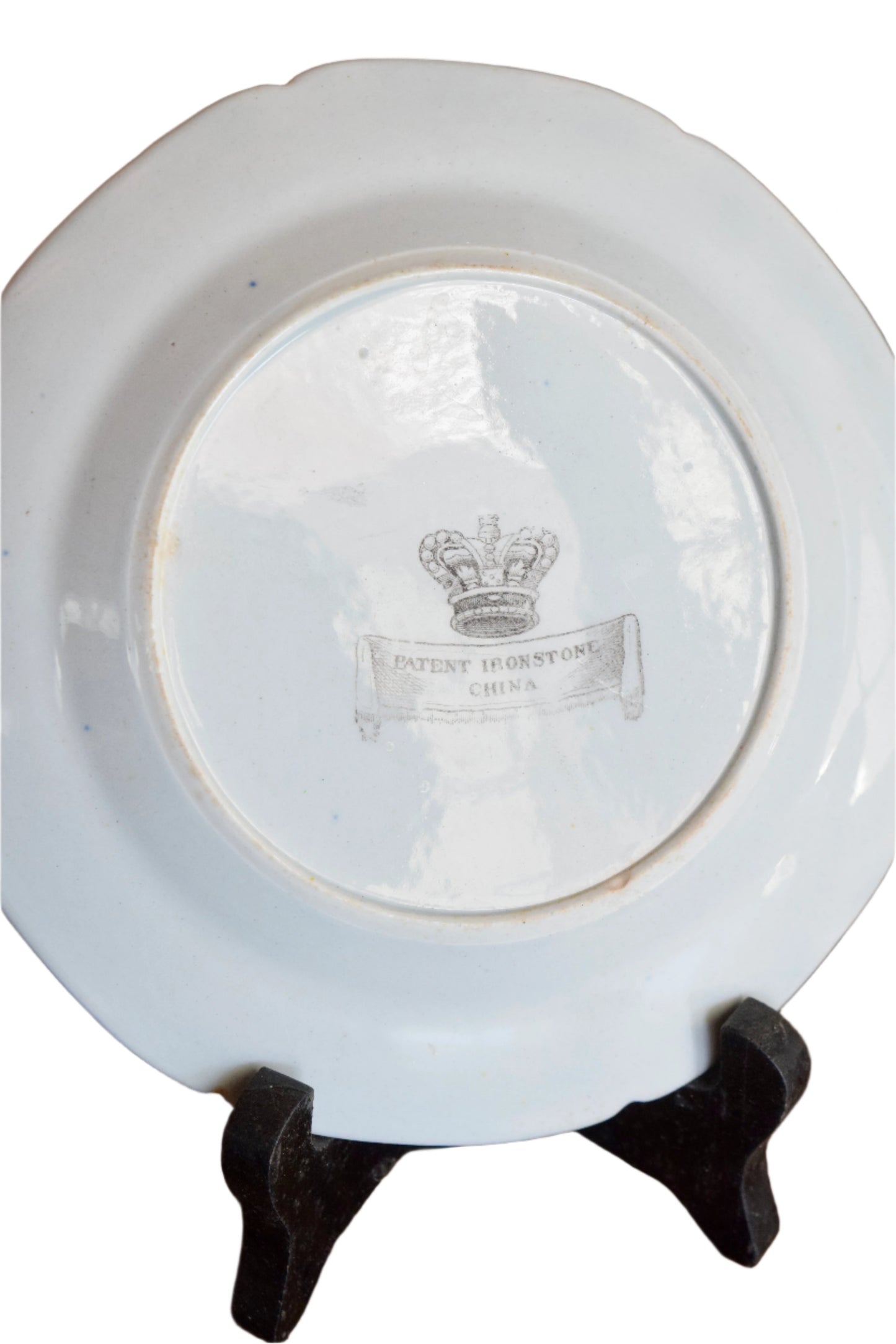 Georgian Mason's Ironstone Table & Flower Pot Pattern Plates Set