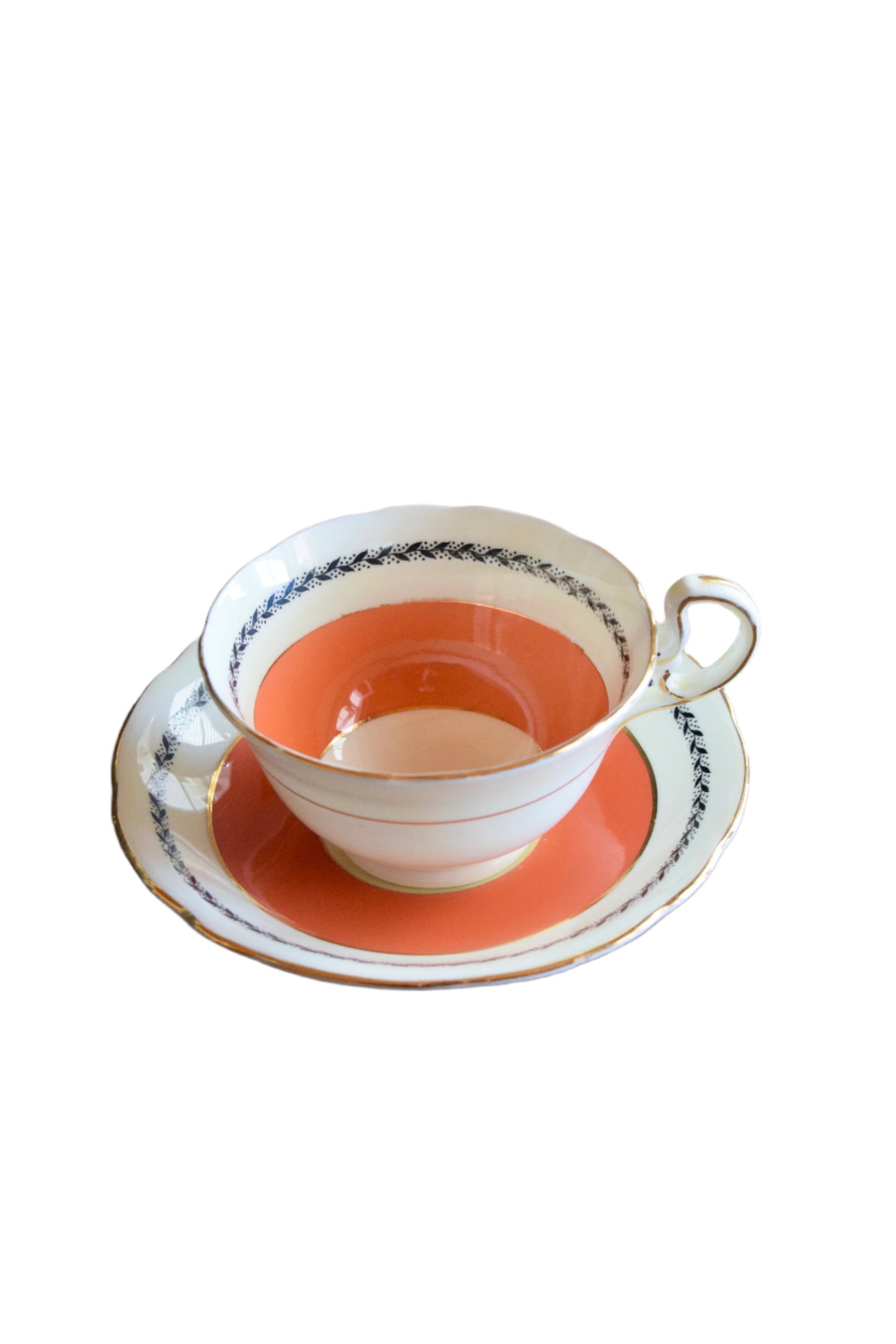 Aynsley Bone China Teacup & Saucer