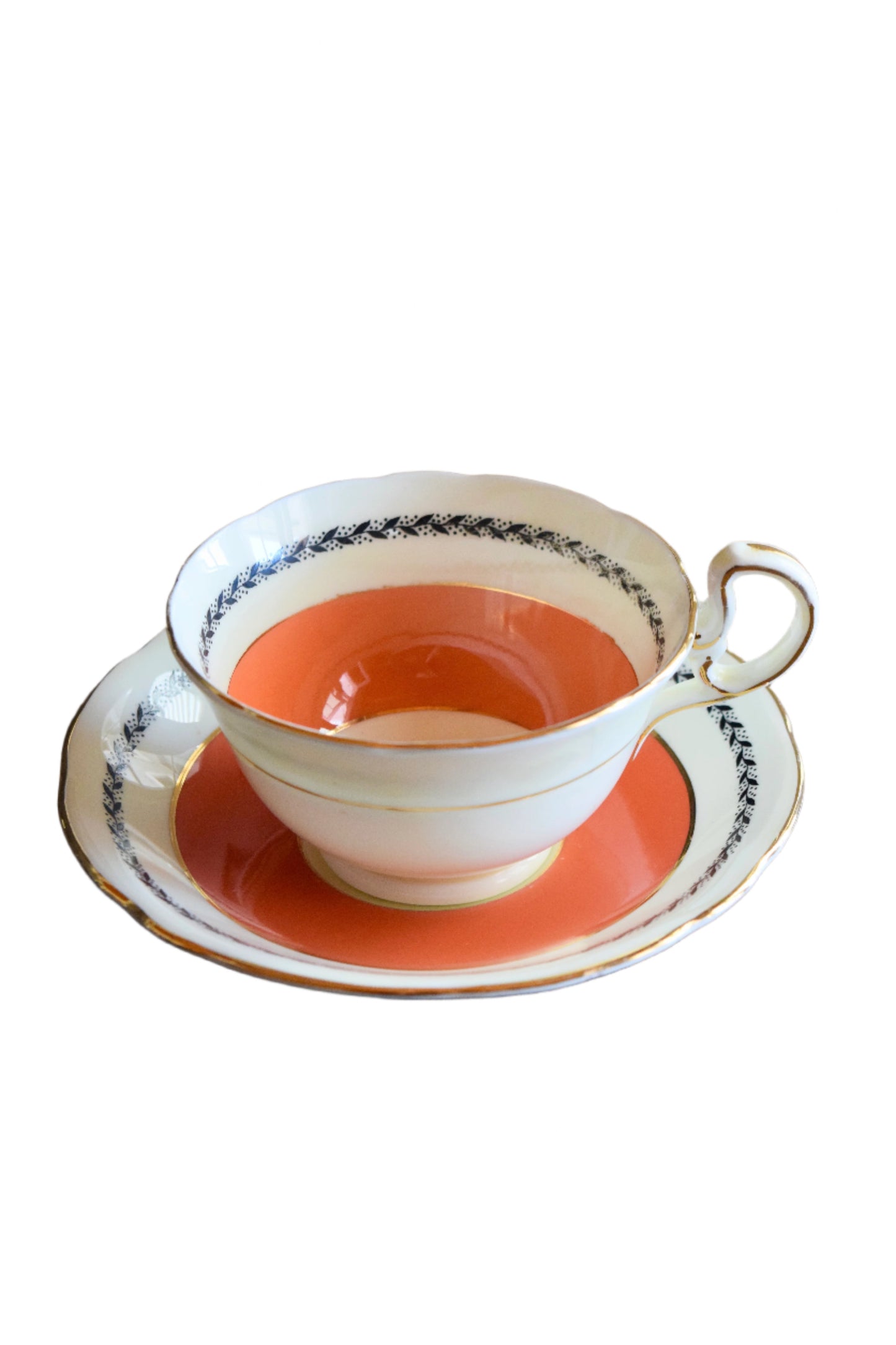 Aynsley Bone China Teacup & Saucer