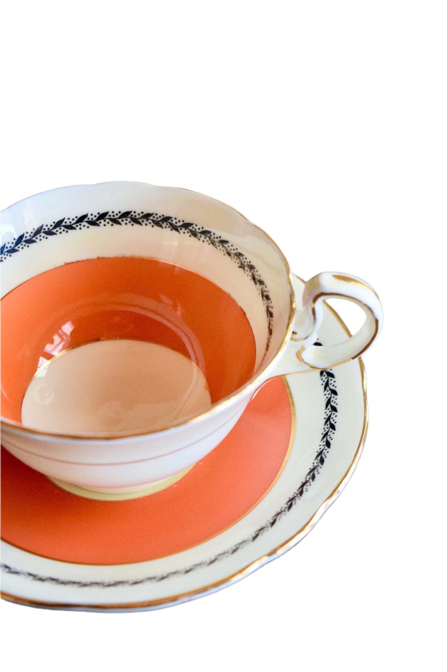 Aynsley Bone China Teacup & Saucer
