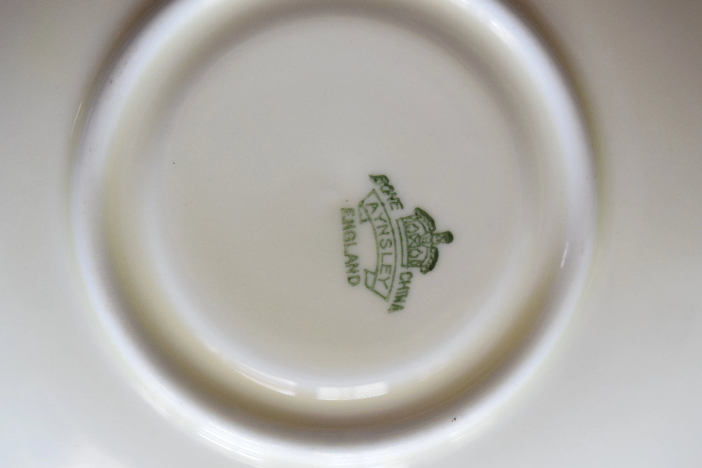 Aynsley Bone China Teacup & Saucer