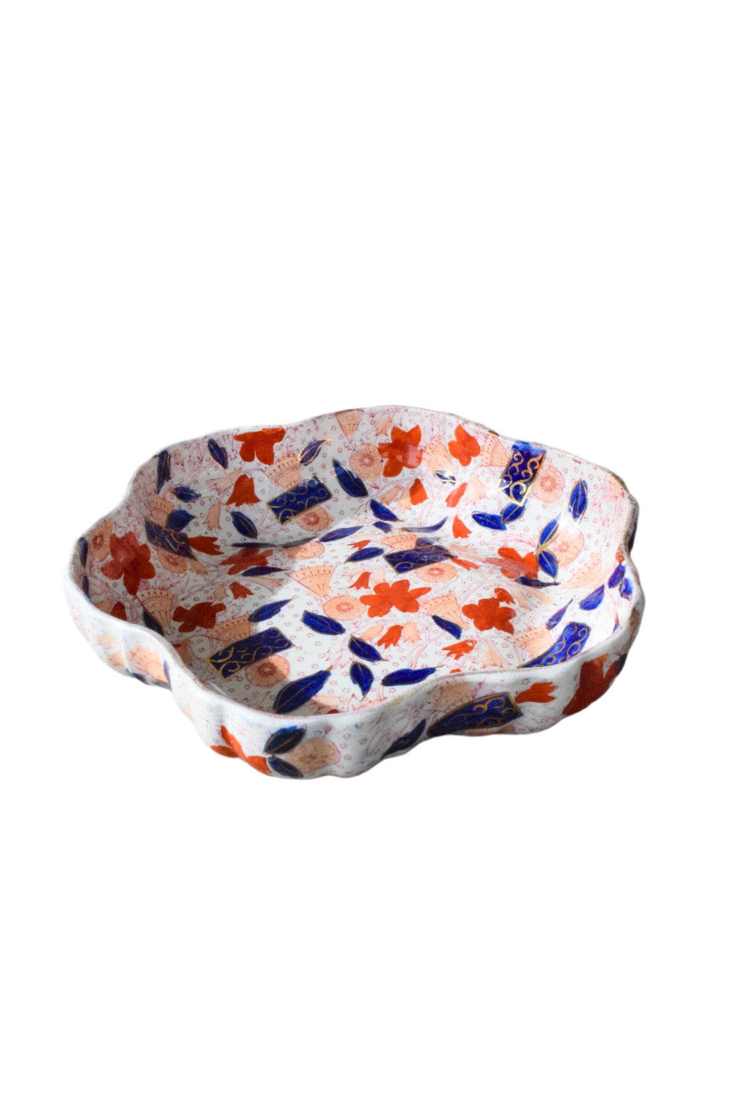 Staffordshire Imari Pattern Bowl