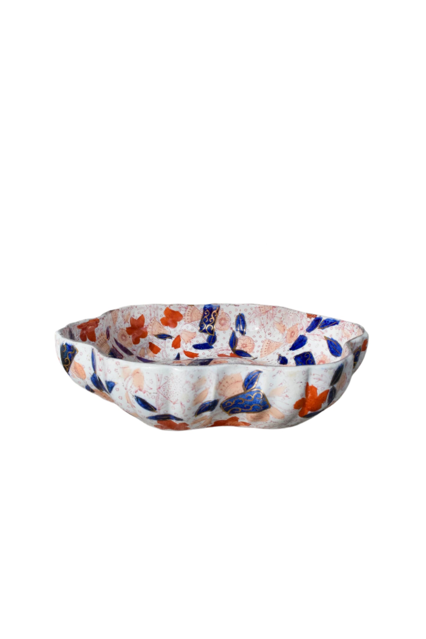 Staffordshire Imari Pattern Bowl