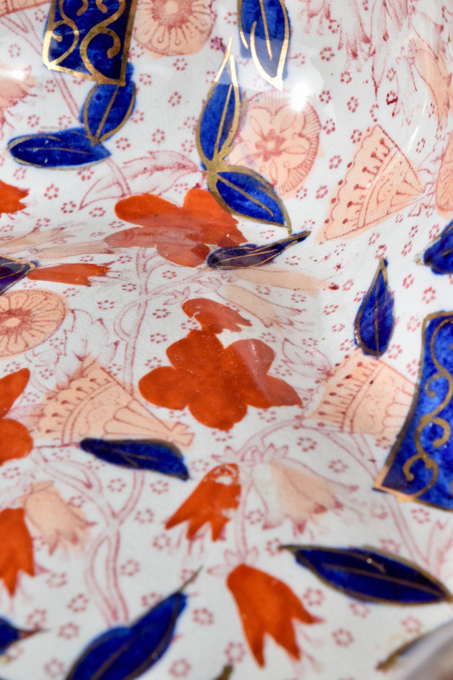 Staffordshire Imari Pattern Bowl