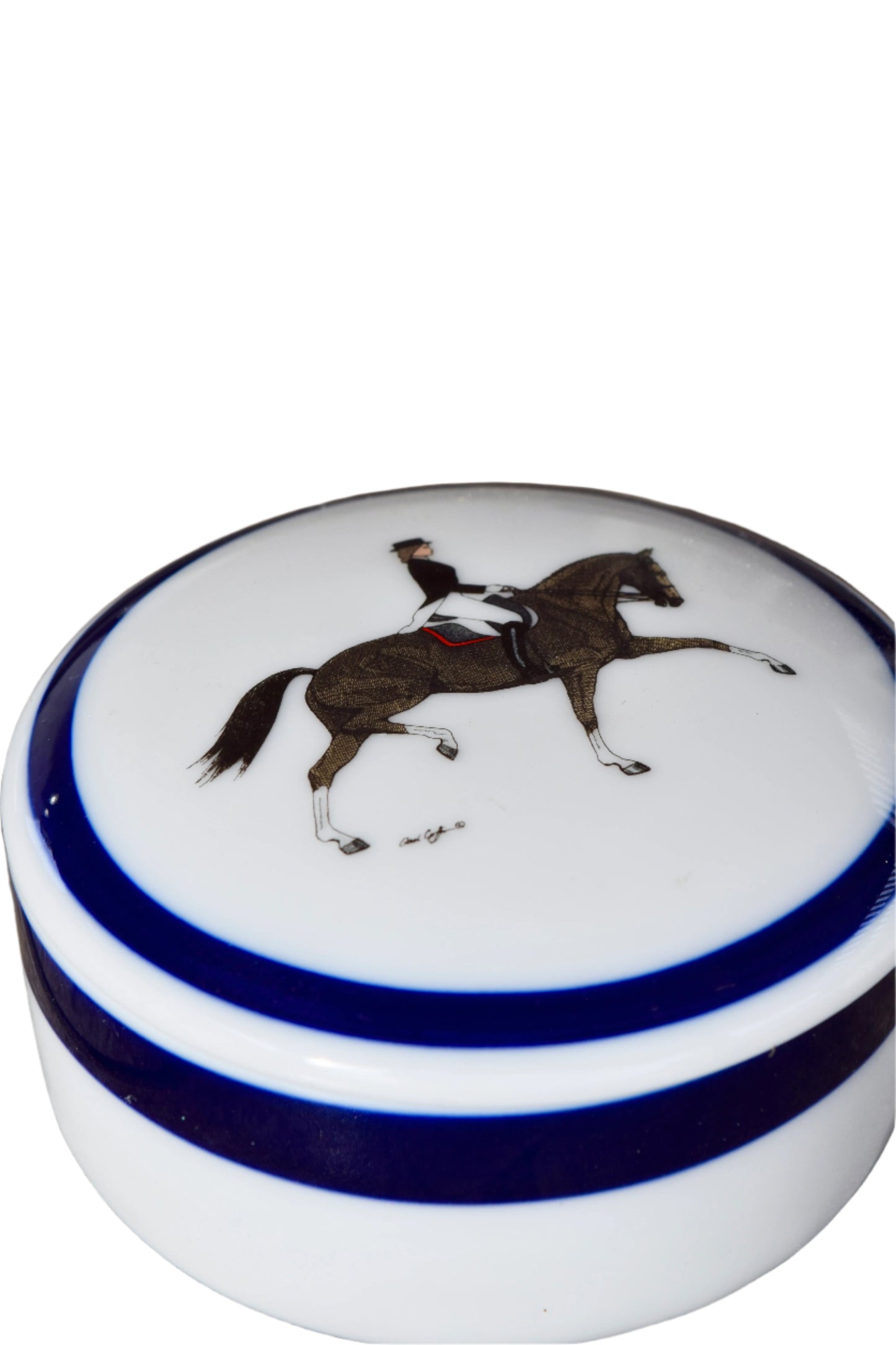 English Huntsman Equestrian Trinket Box